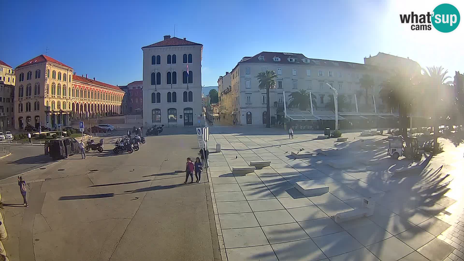Webcam Split Riva – Prokurative | Plaza de la República