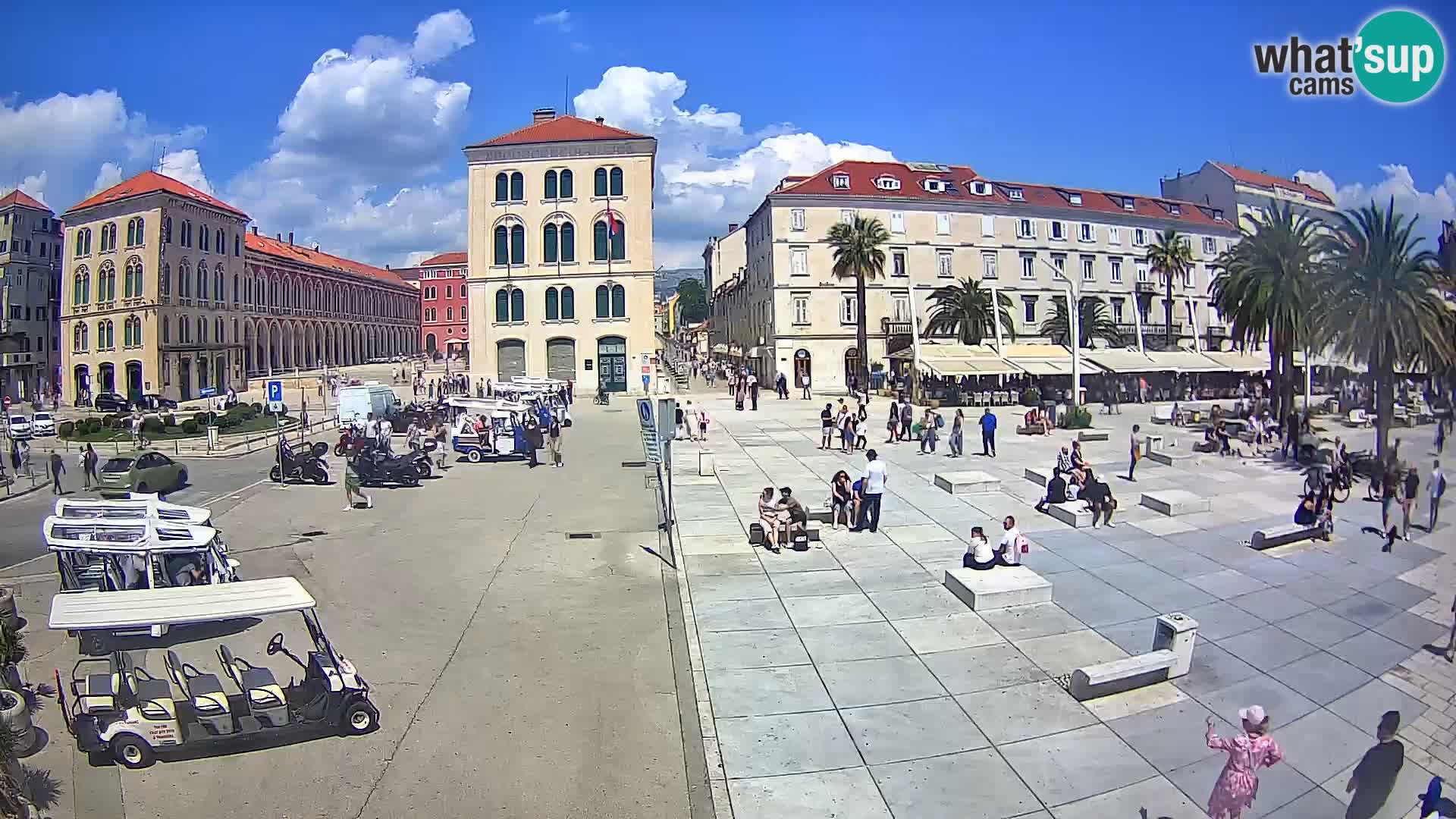 Webcam Split Riva – Prokurative | Plaza de la República