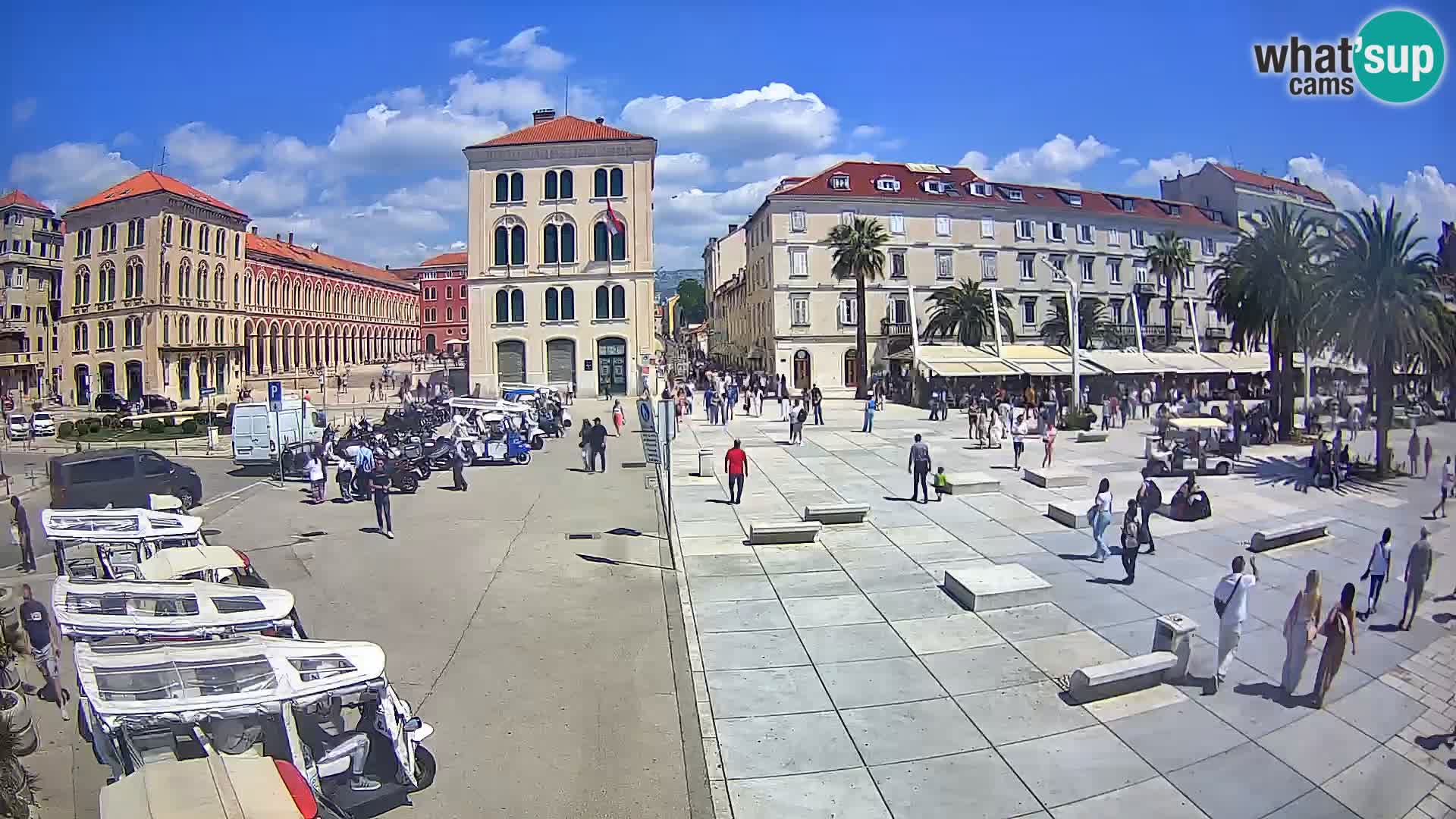 Webcam Spalato Riva – Prokurative | Piazza della Republika