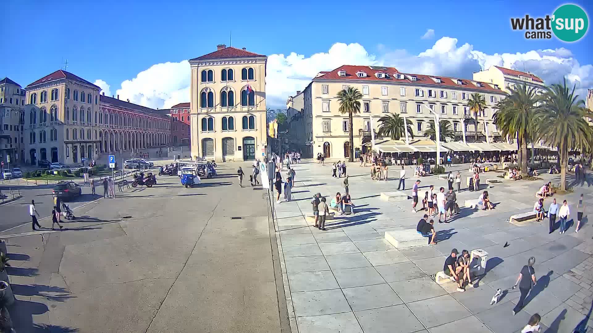 Webcam Split Riva – Prokurative | Trg Republike