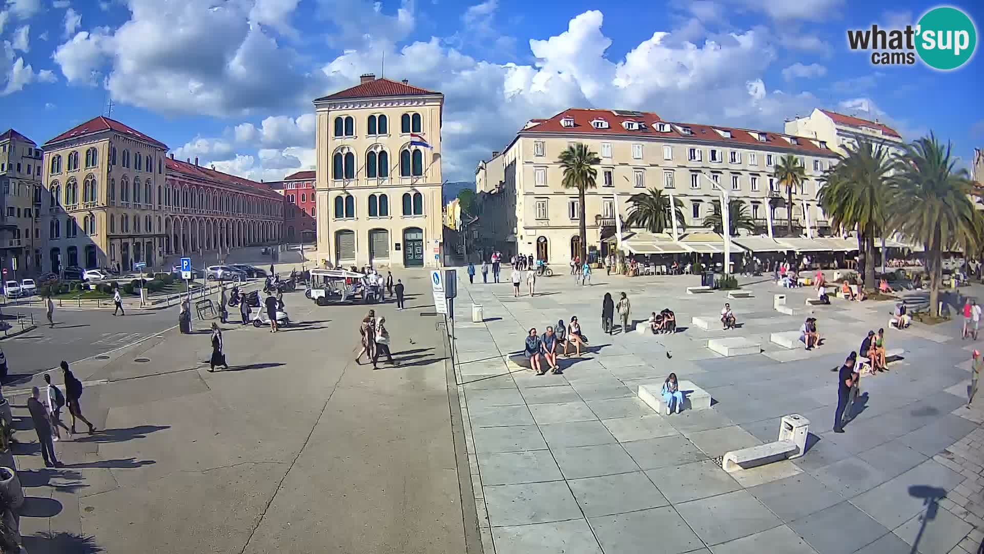 Webcam Spalato Riva – Prokurative | Piazza della Republika