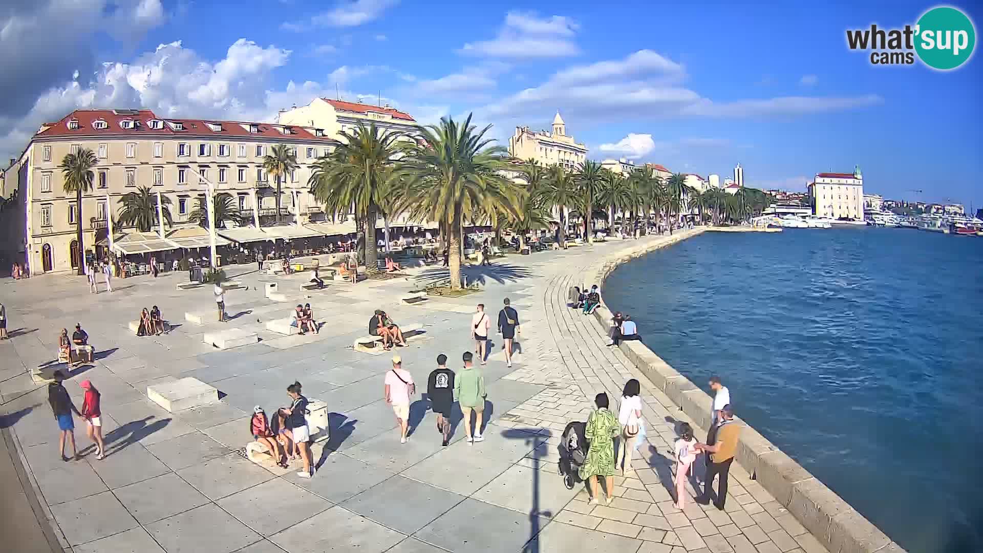 Webcam Spalato Riva – Prokurative | Piazza della Republika