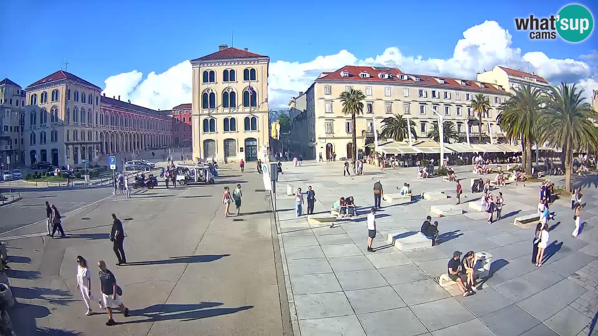Webcam Split Riva – Prokurative | Plaza de la República