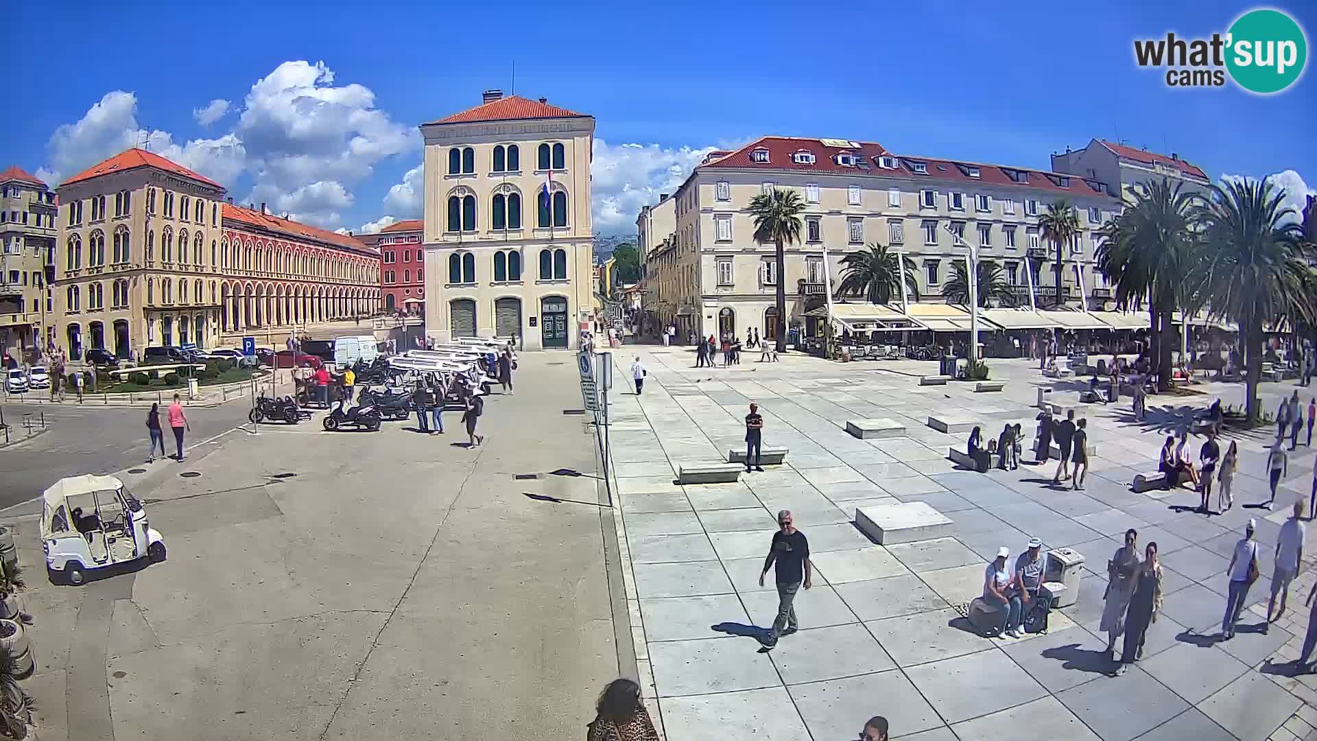Webcam Spalato Riva – Prokurative | Piazza della Republika