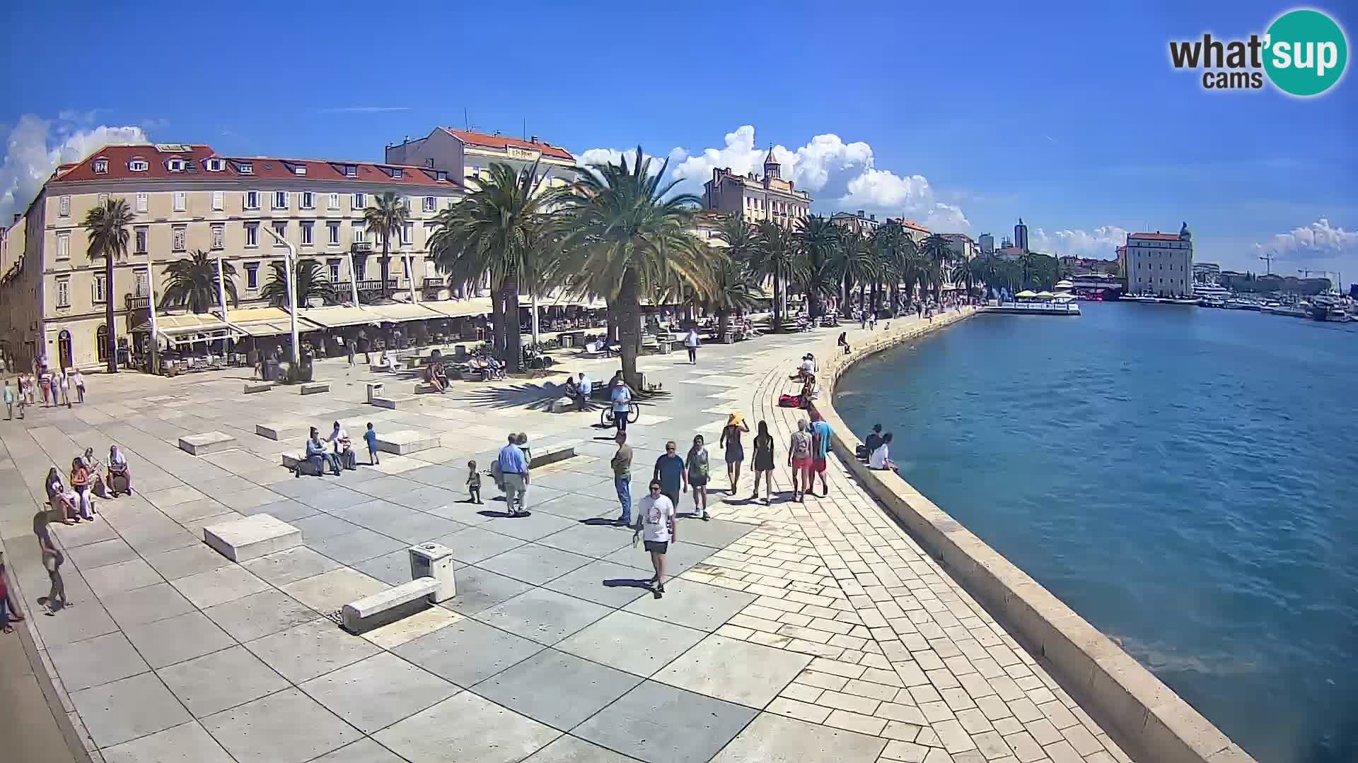 Webcam Split Riva – Prokurative | Plaza de la República