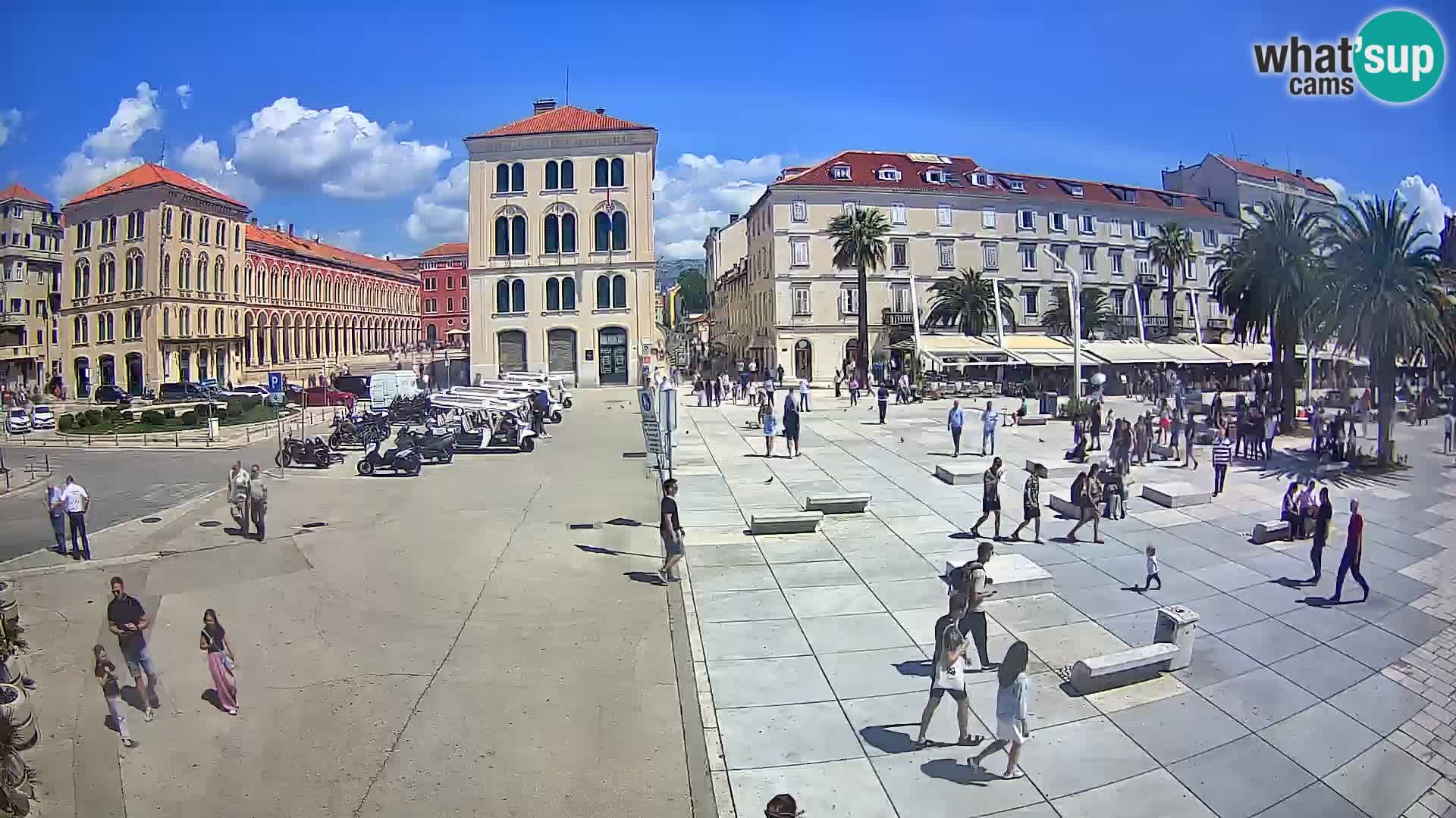 Split kamera Riva – Prokurative | Trg Republike