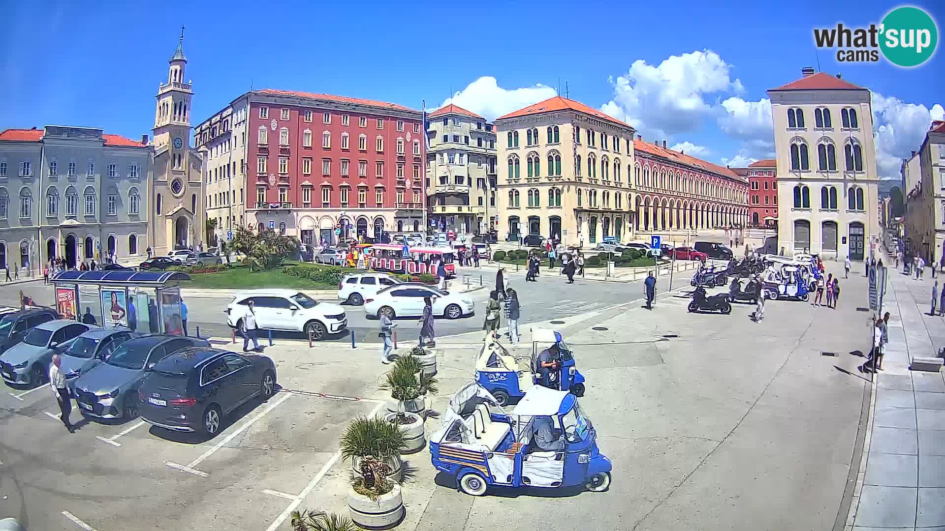 Webcam Spalato Riva – Prokurative | Piazza della Republika