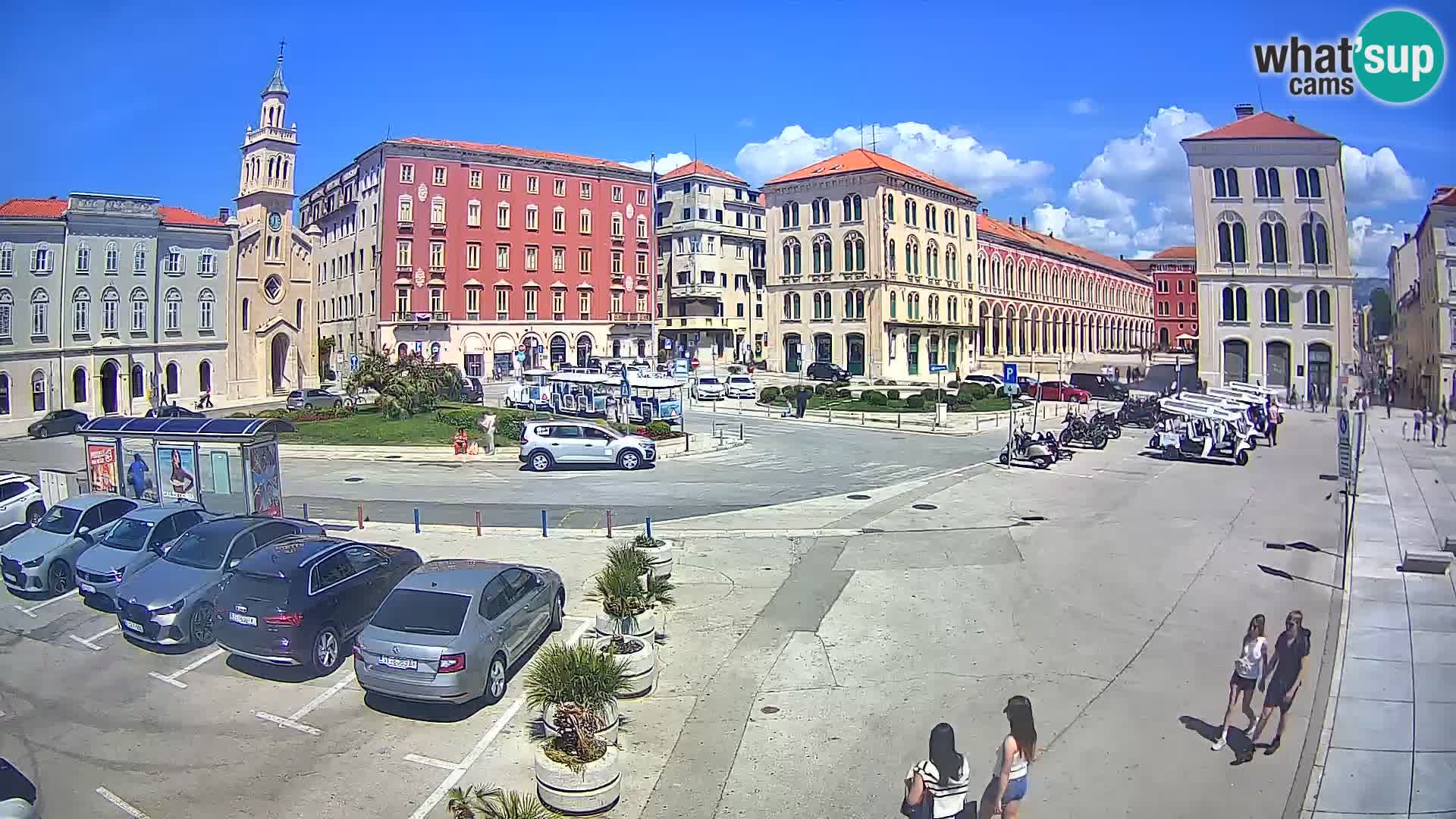Live kamera Split Riva – Prokurative | Trg Republike