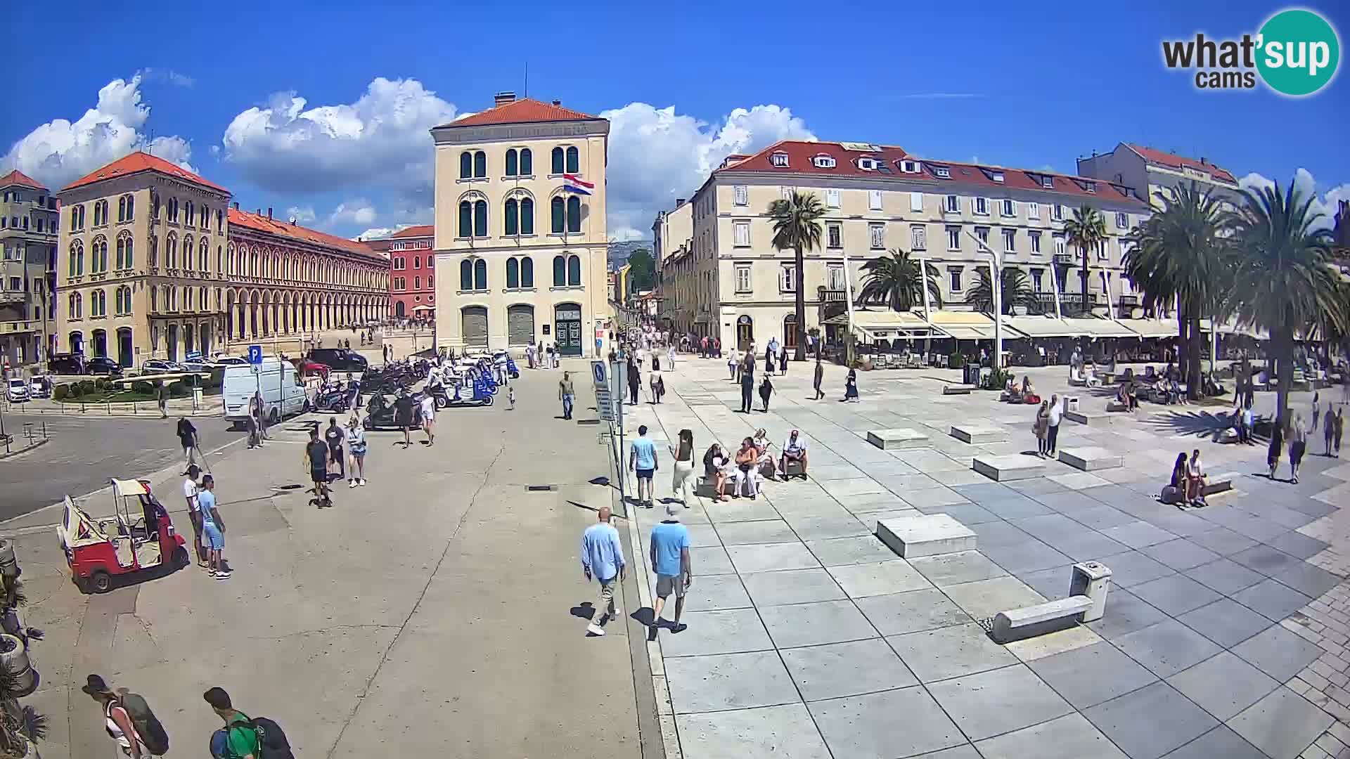 Webcam Split Riva – Prokurative | Trg Republike
