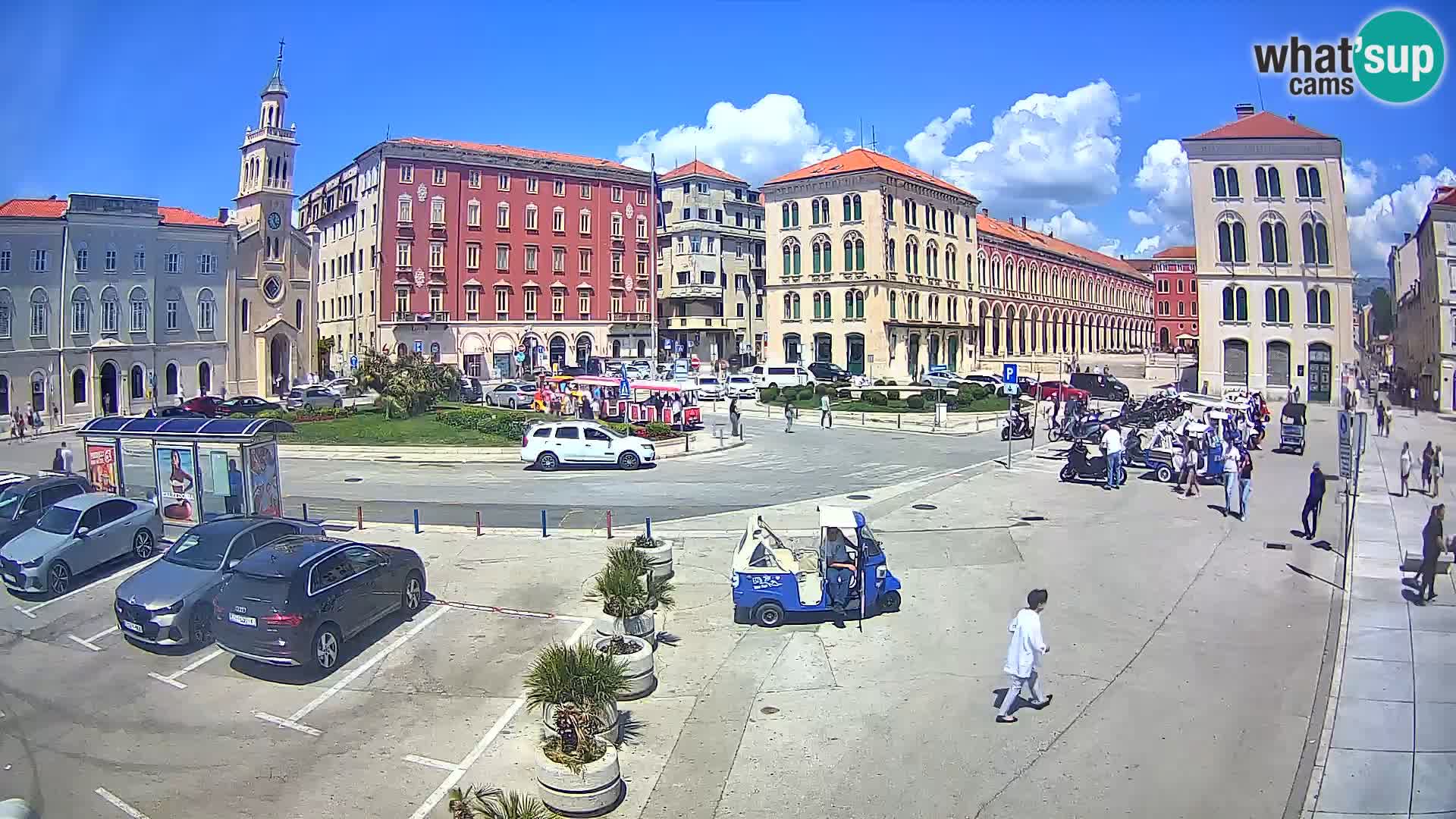 Live kamera Split Riva – Prokurative | Trg Republike