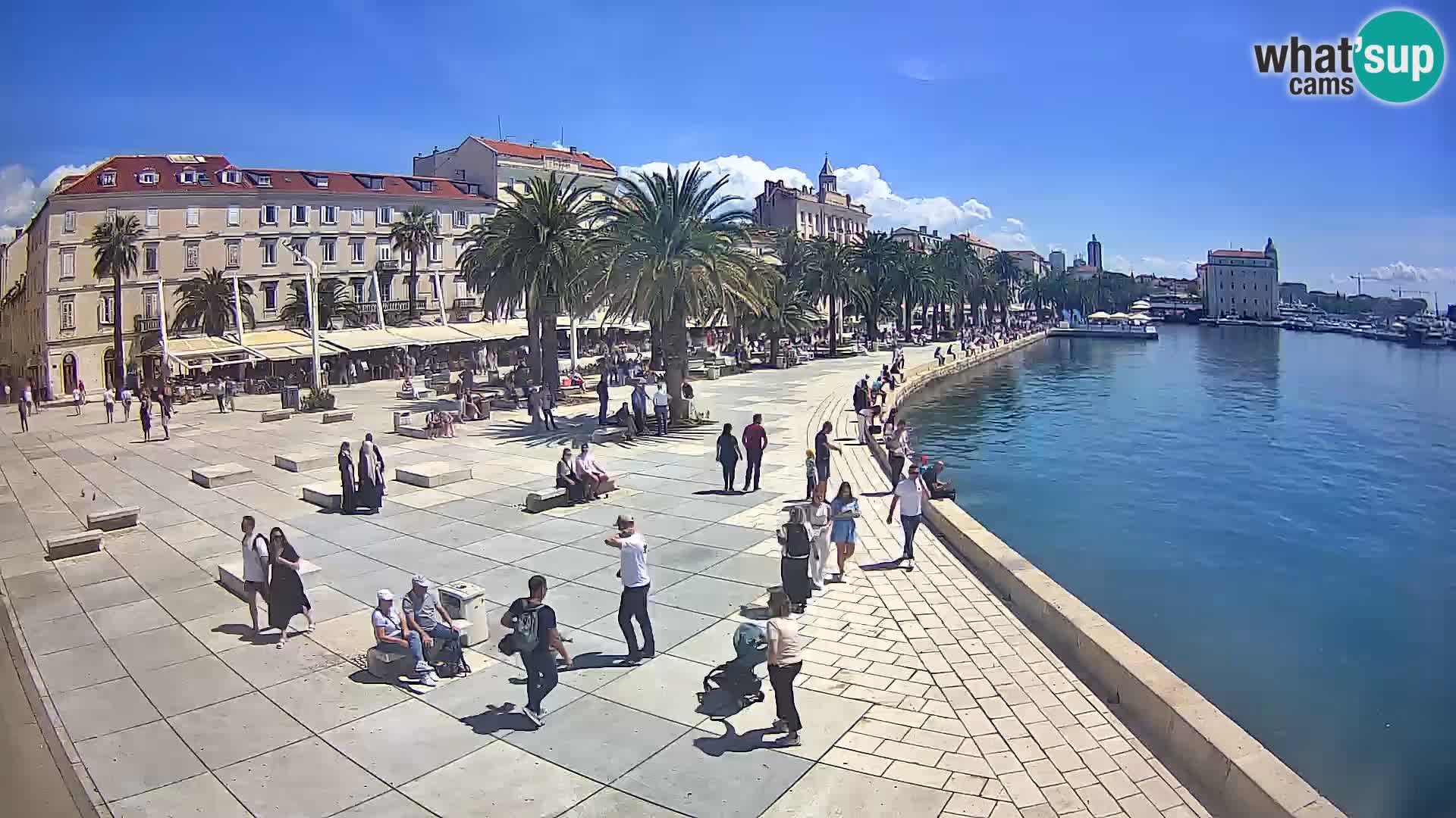 Webcam Split Riva – Prokurative | Plaza de la República