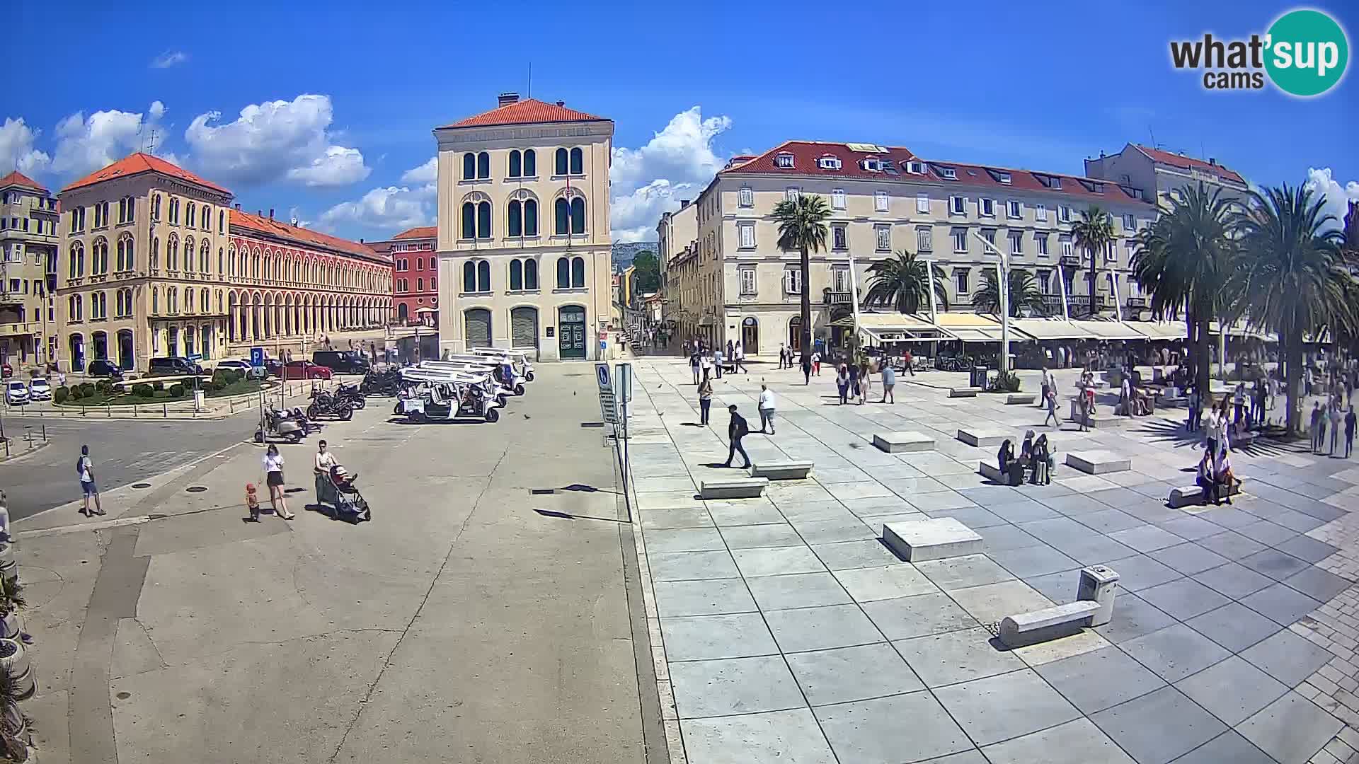 Webcam Split Riva – Prokurative | Plaza de la República