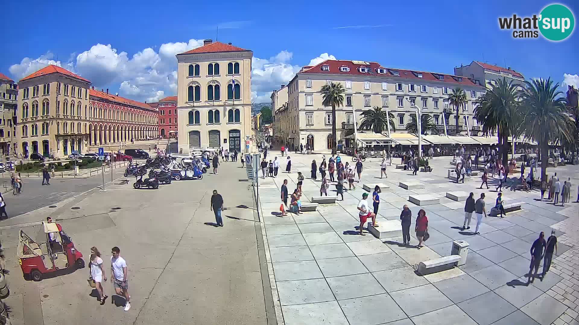 Webcam Split Riva – Prokurative | Plaza de la República