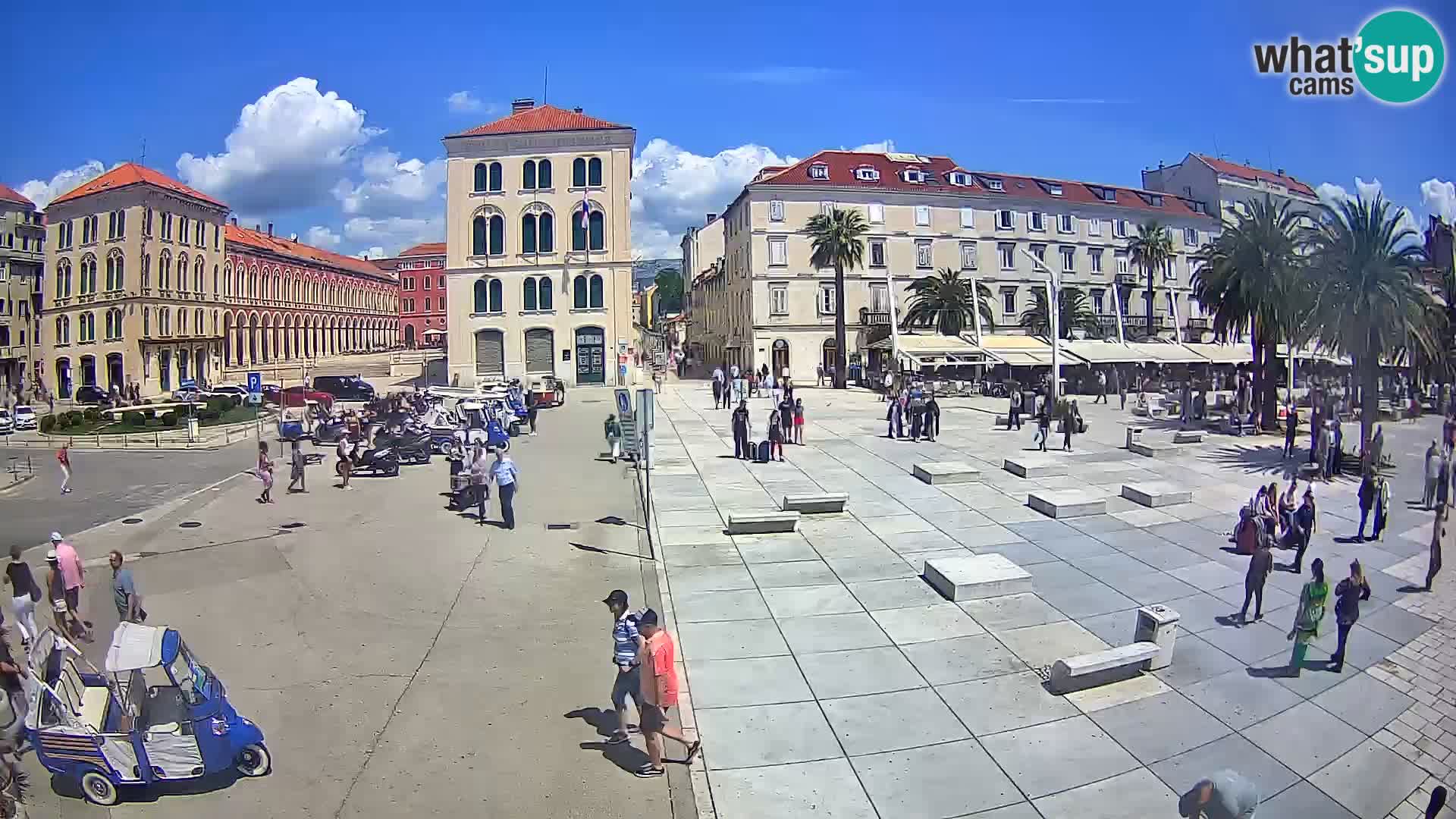 Webcam Spalato Riva – Prokurative | Piazza della Republika