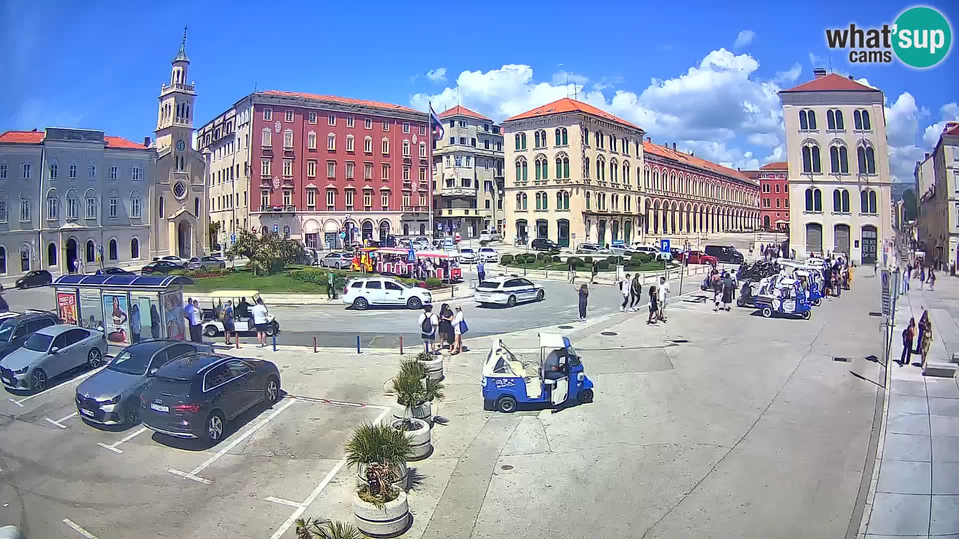 Live kamera Split Riva – Prokurative | Trg Republike