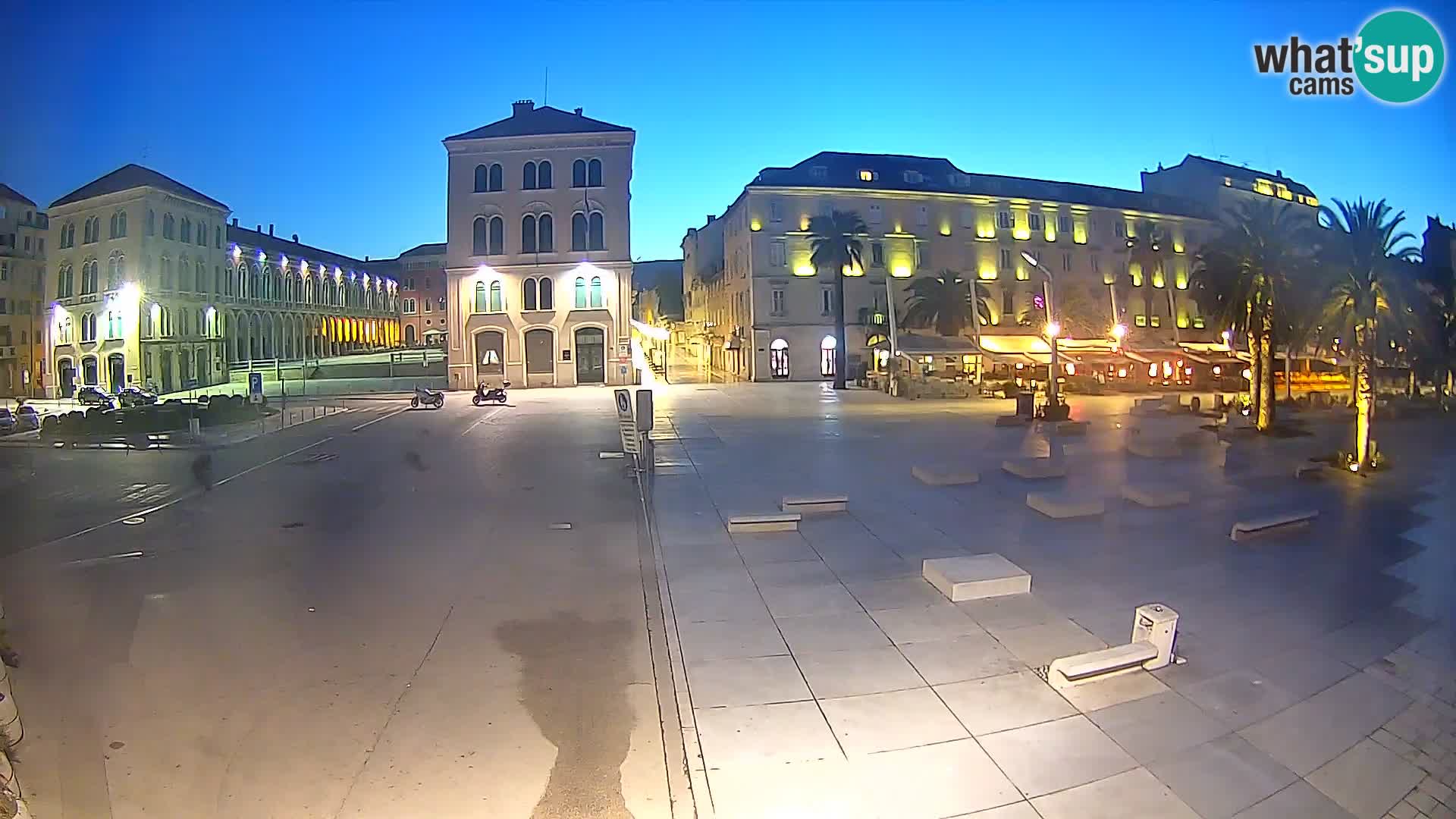 Webcam Spalato Riva – Prokurative | Piazza della Republika