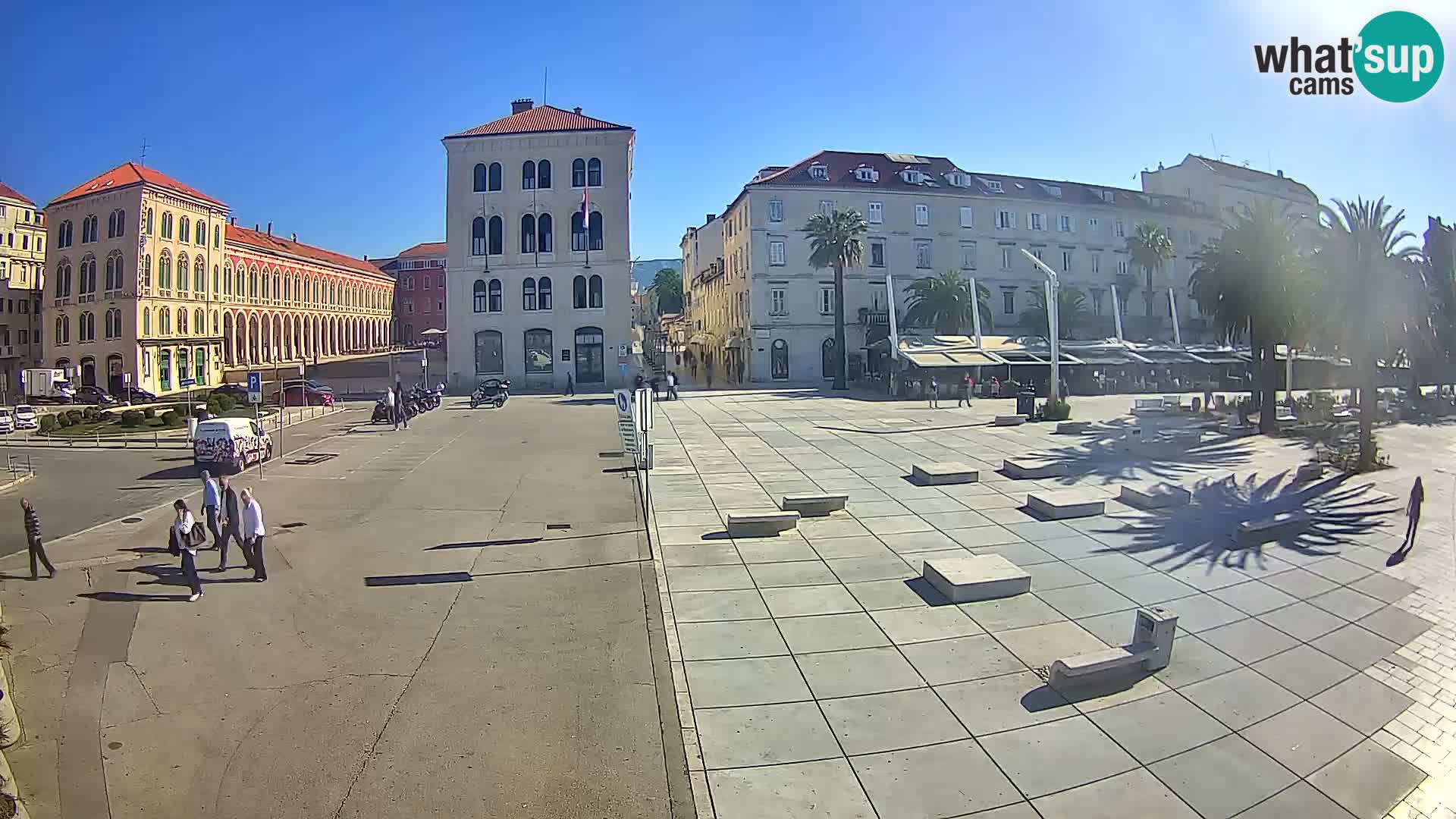 Webcam Split Riva – Prokurative | Trg Republike
