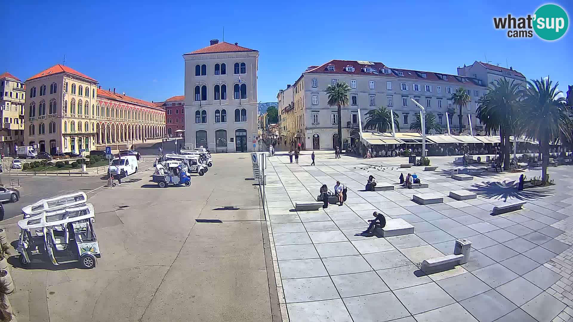 Webcam Split Riva – Prokurative | Trg Republike