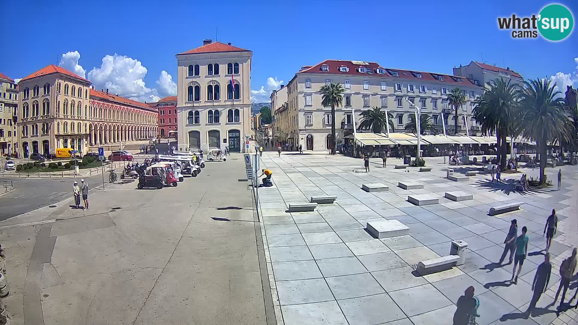 Webcam Split Riva – Prokurative | Trg Republike