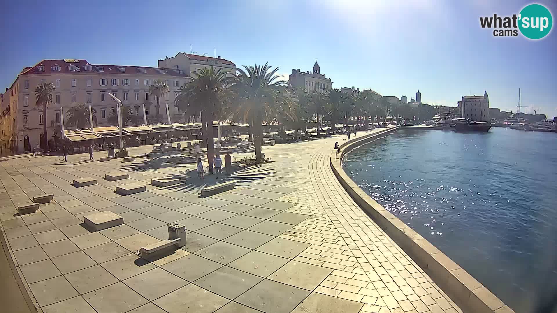 Webcam Split Riva – Prokurative | Trg Republike