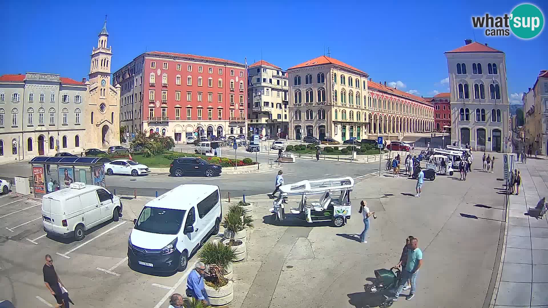 Webcam Split Riva – Prokurative | Trg Republike