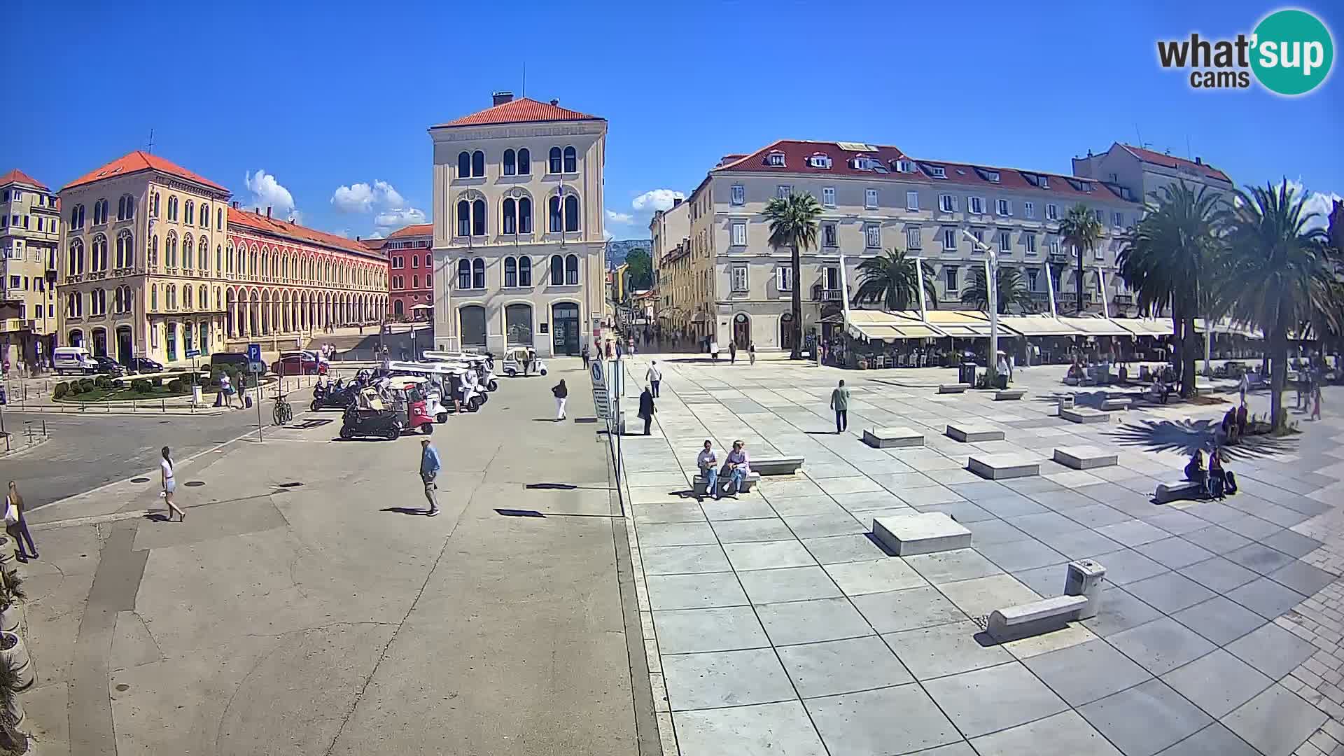 Webcam Spalato Riva – Prokurative | Piazza della Republika