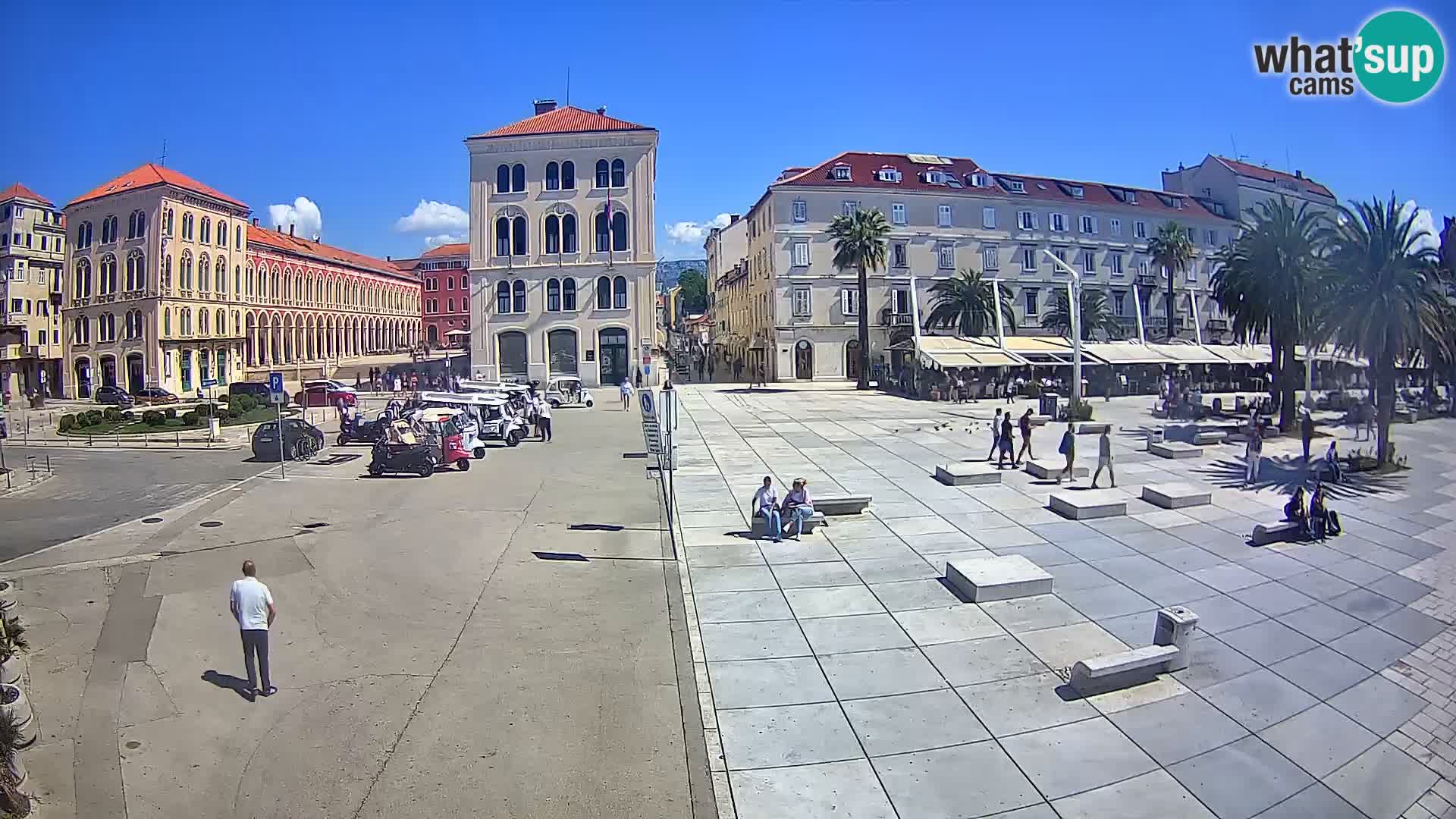 Webcam Split Riva – Prokurative | Trg Republike