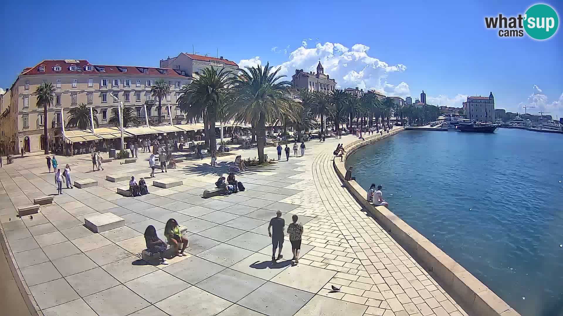 Webcam Split Riva – Prokurative | Plaza de la República