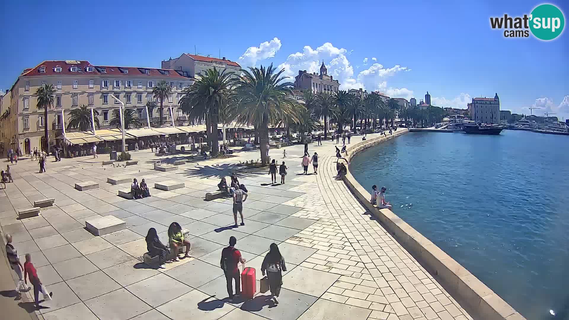 Live kamera Split Riva – Prokurative | Trg Republike