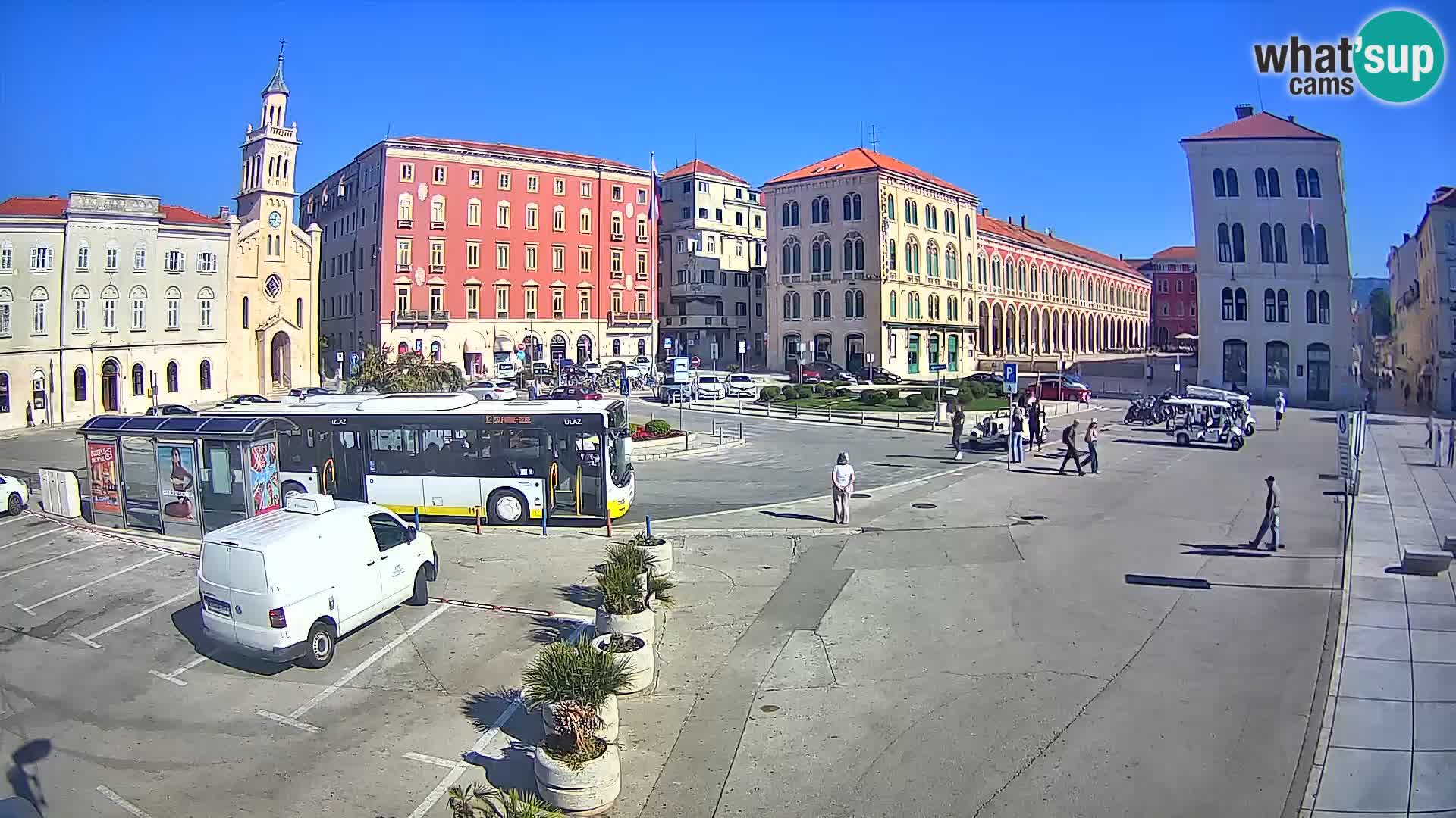 Live kamera Split Riva – Prokurative | Trg Republike