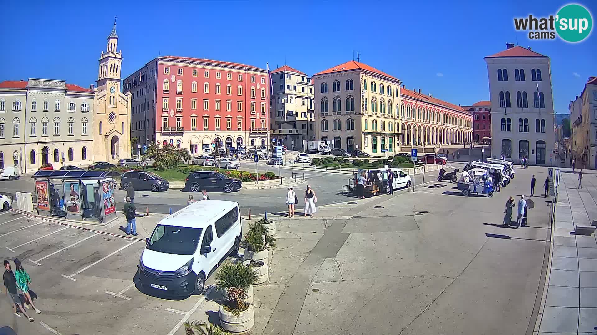 Webcam Split Riva – Prokurative | Plaza de la República
