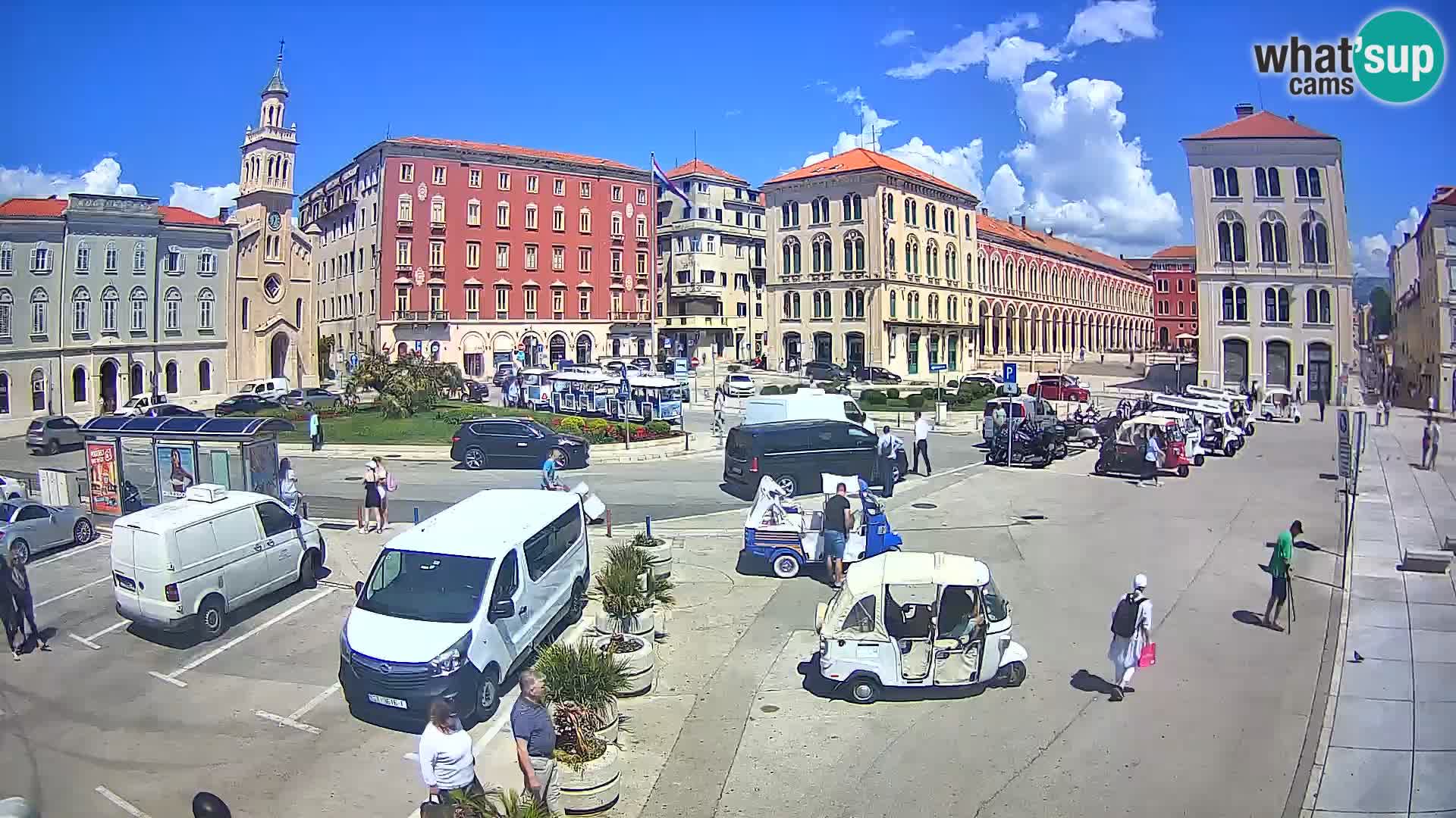Split kamera Riva – Prokurative | Trg Republike