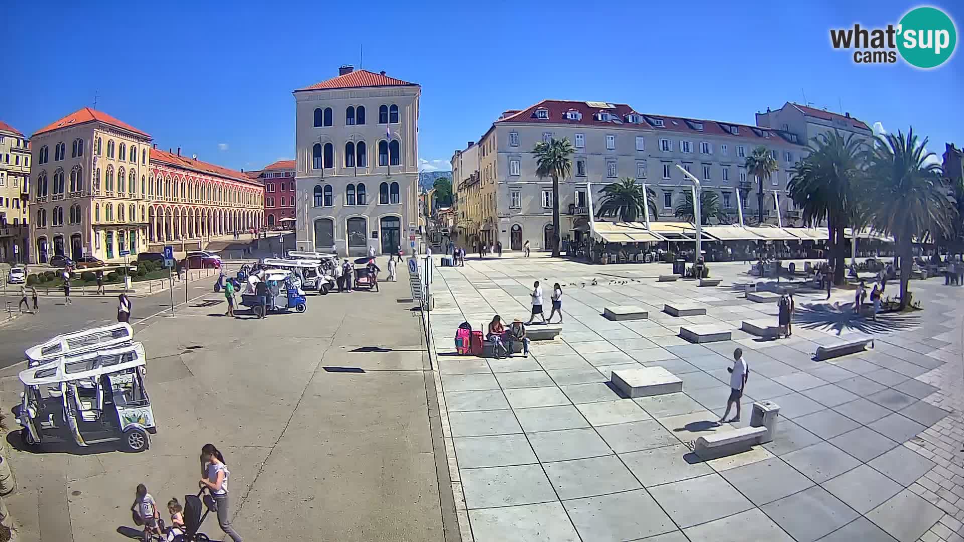 Webcam Spalato Riva – Prokurative | Piazza della Republika