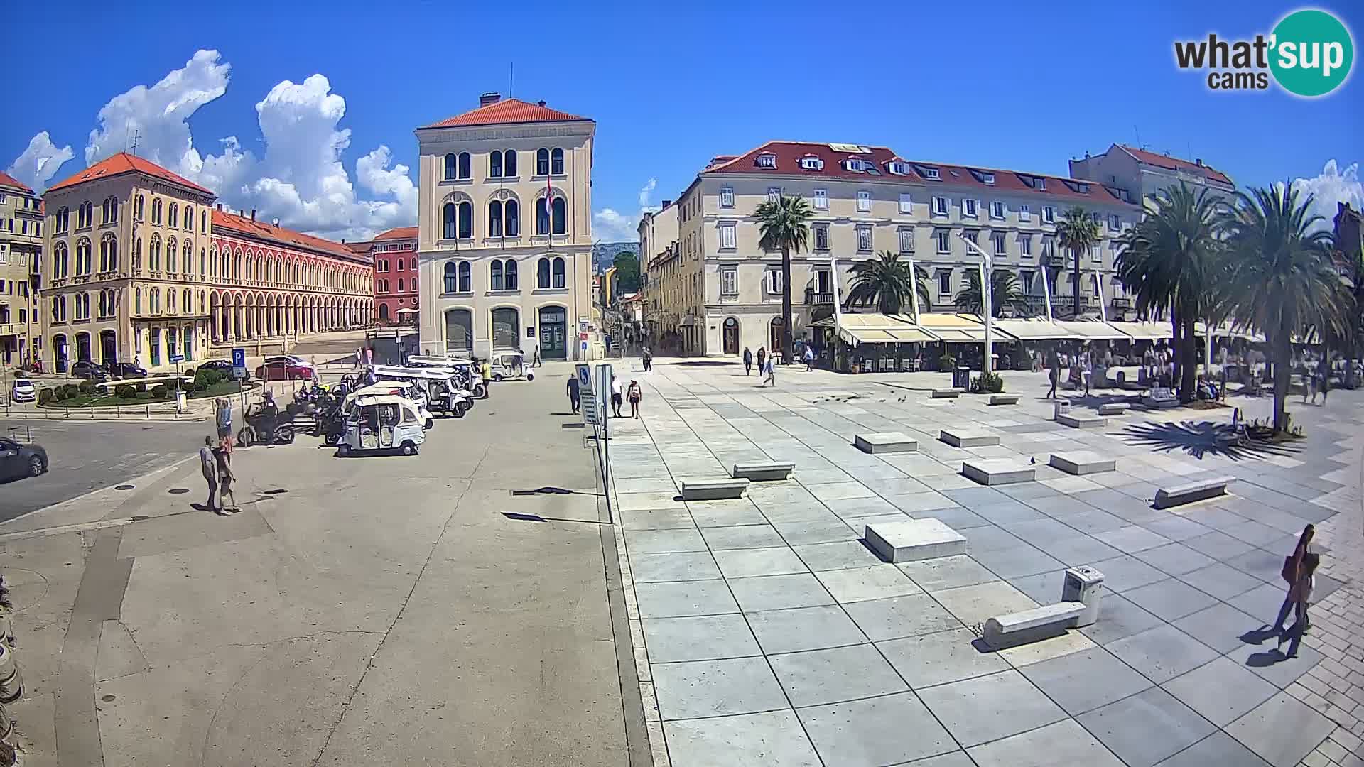 Webcam Split Riva – Prokurative | Plaza de la República