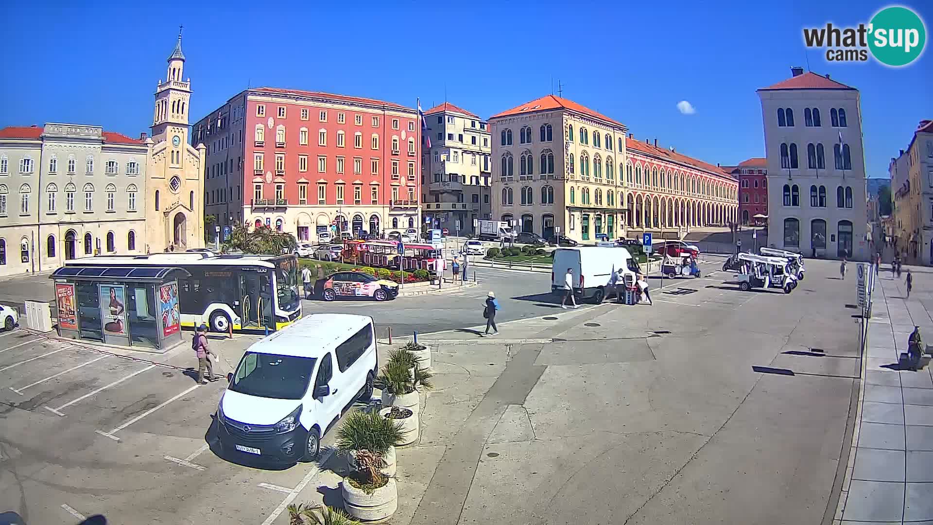 Split kamera Riva – Prokurative | Trg Republike