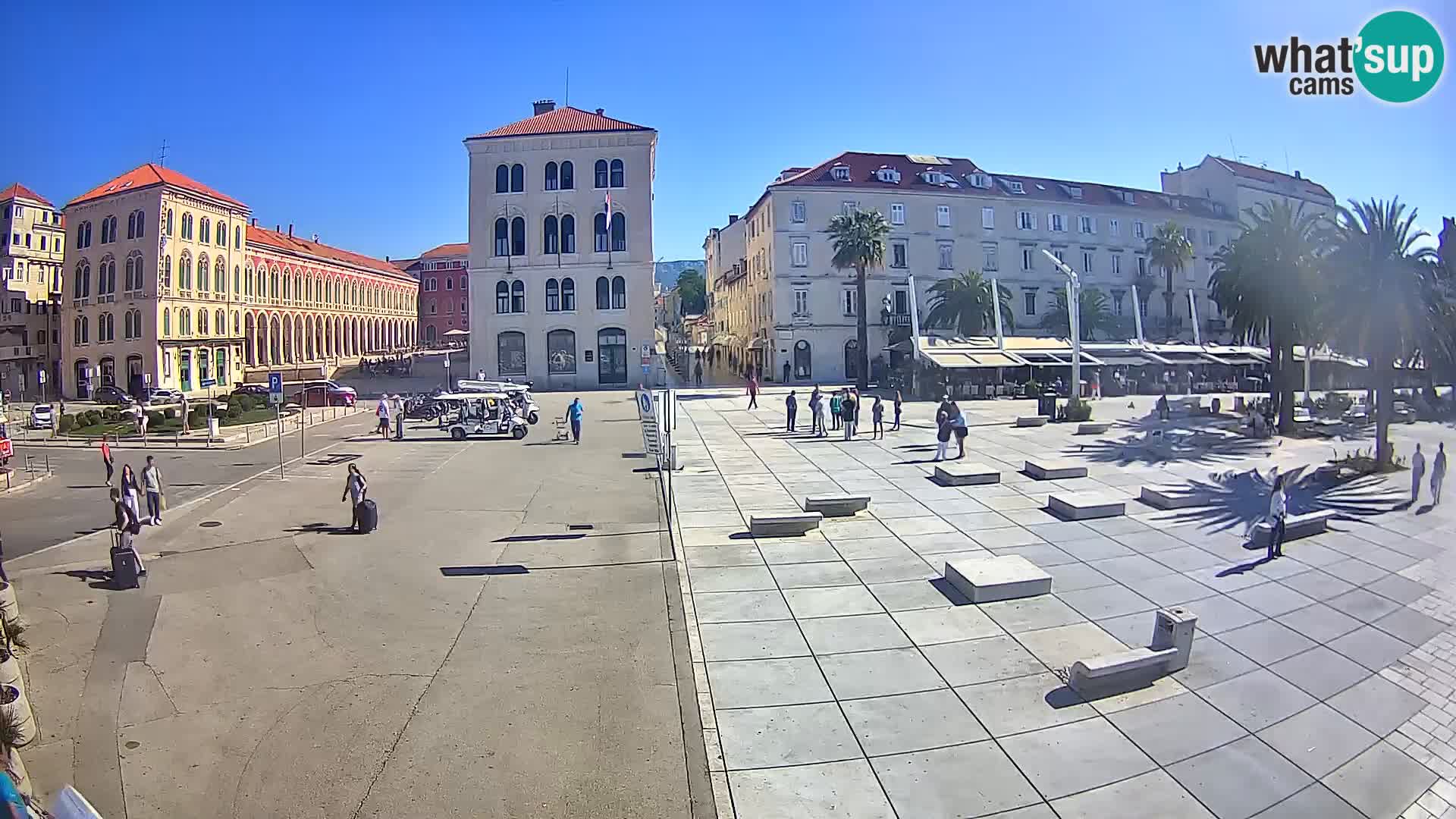 Webcam Split Riva – Prokurative | Trg Republike
