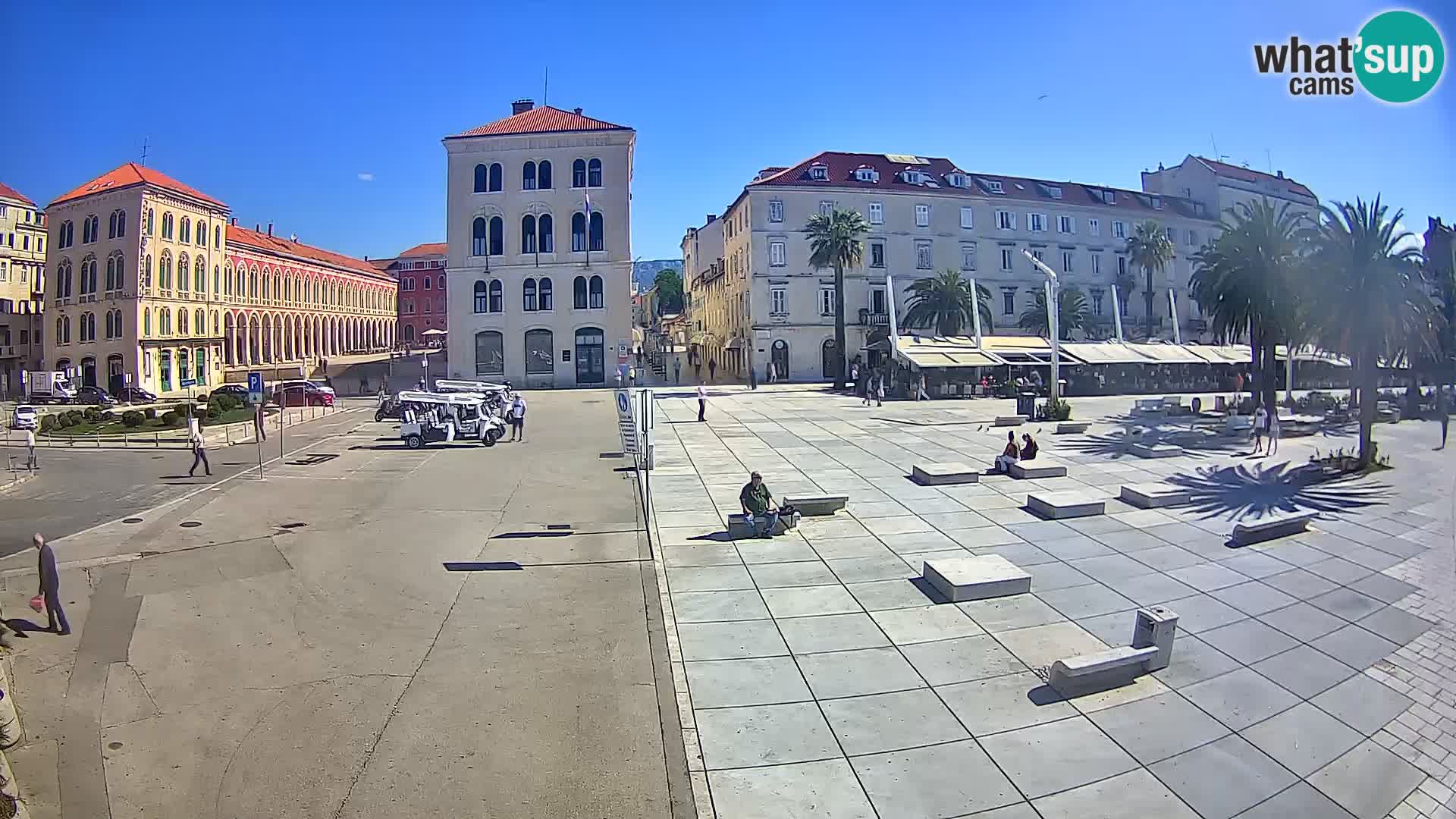 Webcam Split Riva – Prokurative | Plaza de la República