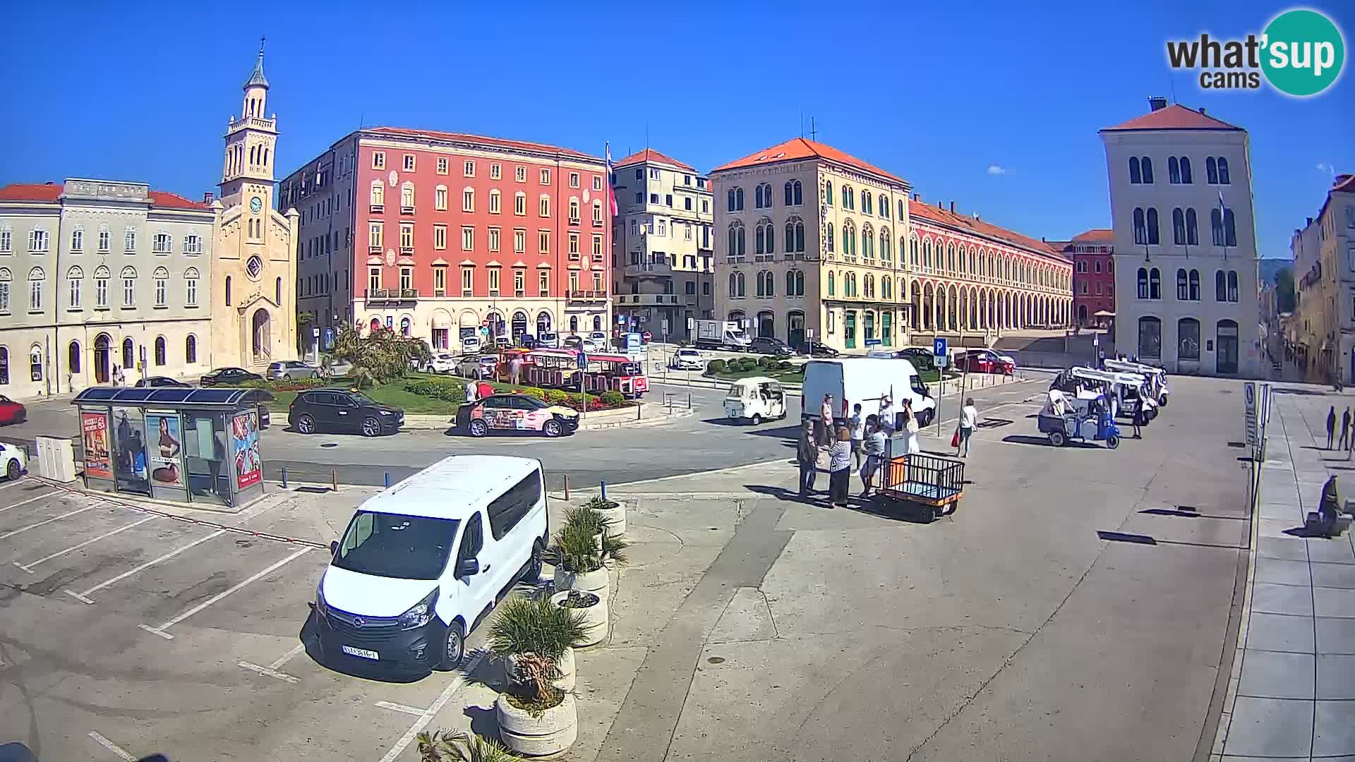 Webcam Split Riva – Prokurative | Plaza de la República