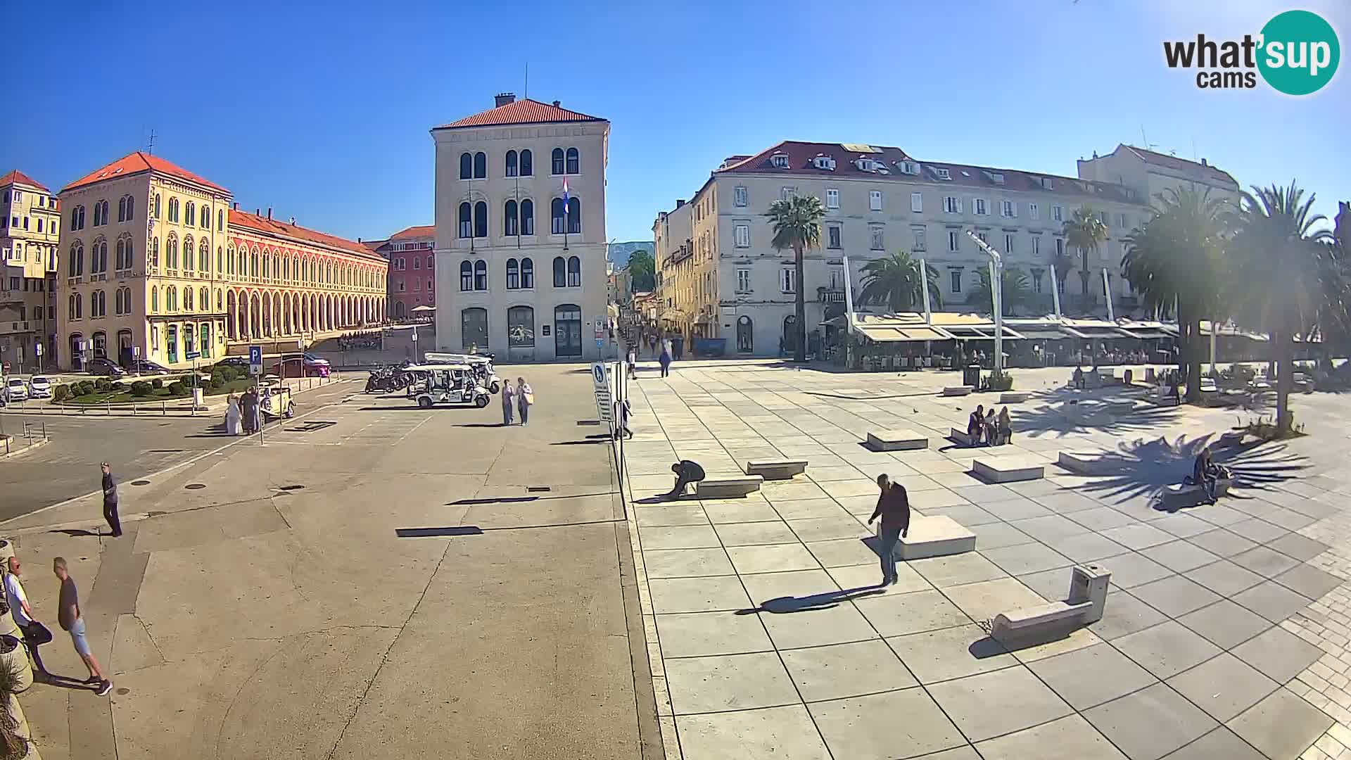 Webcam Split Riva – Prokurative | Trg Republike
