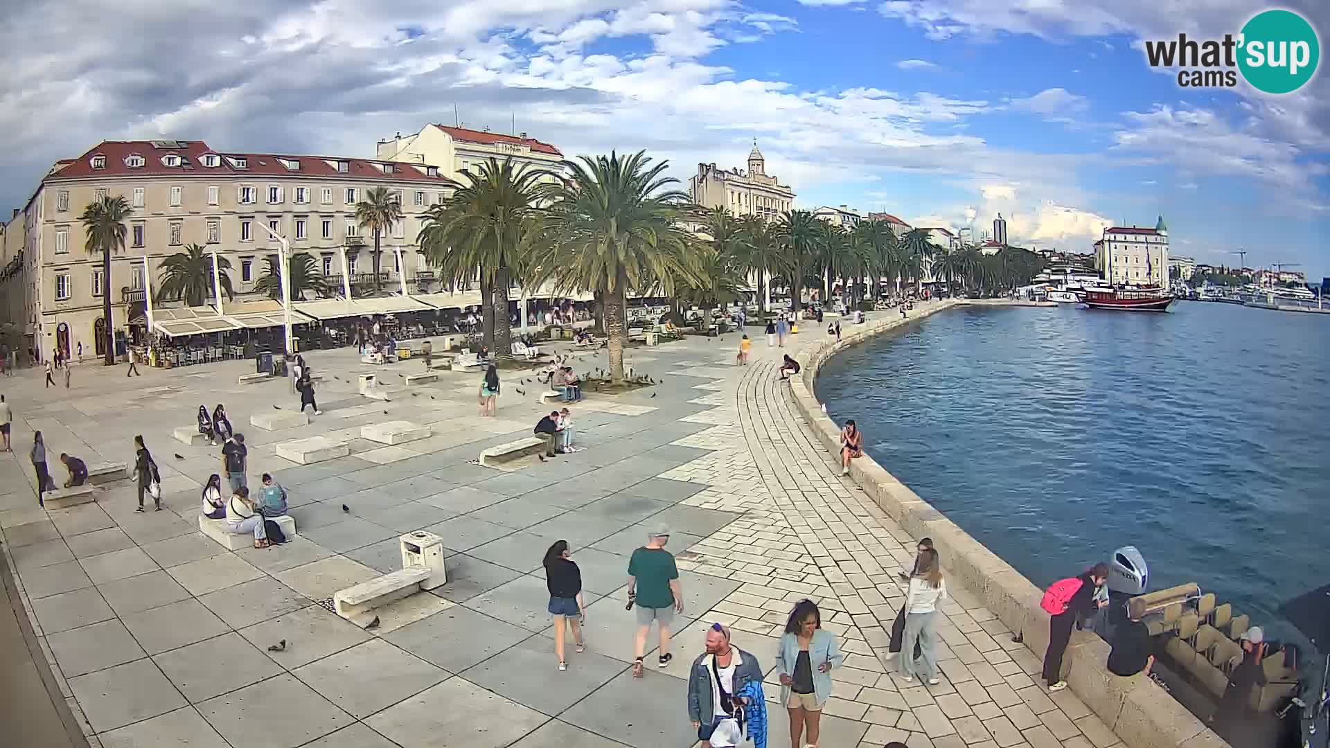 Webcam Split Riva – Prokurative | Plaza de la República