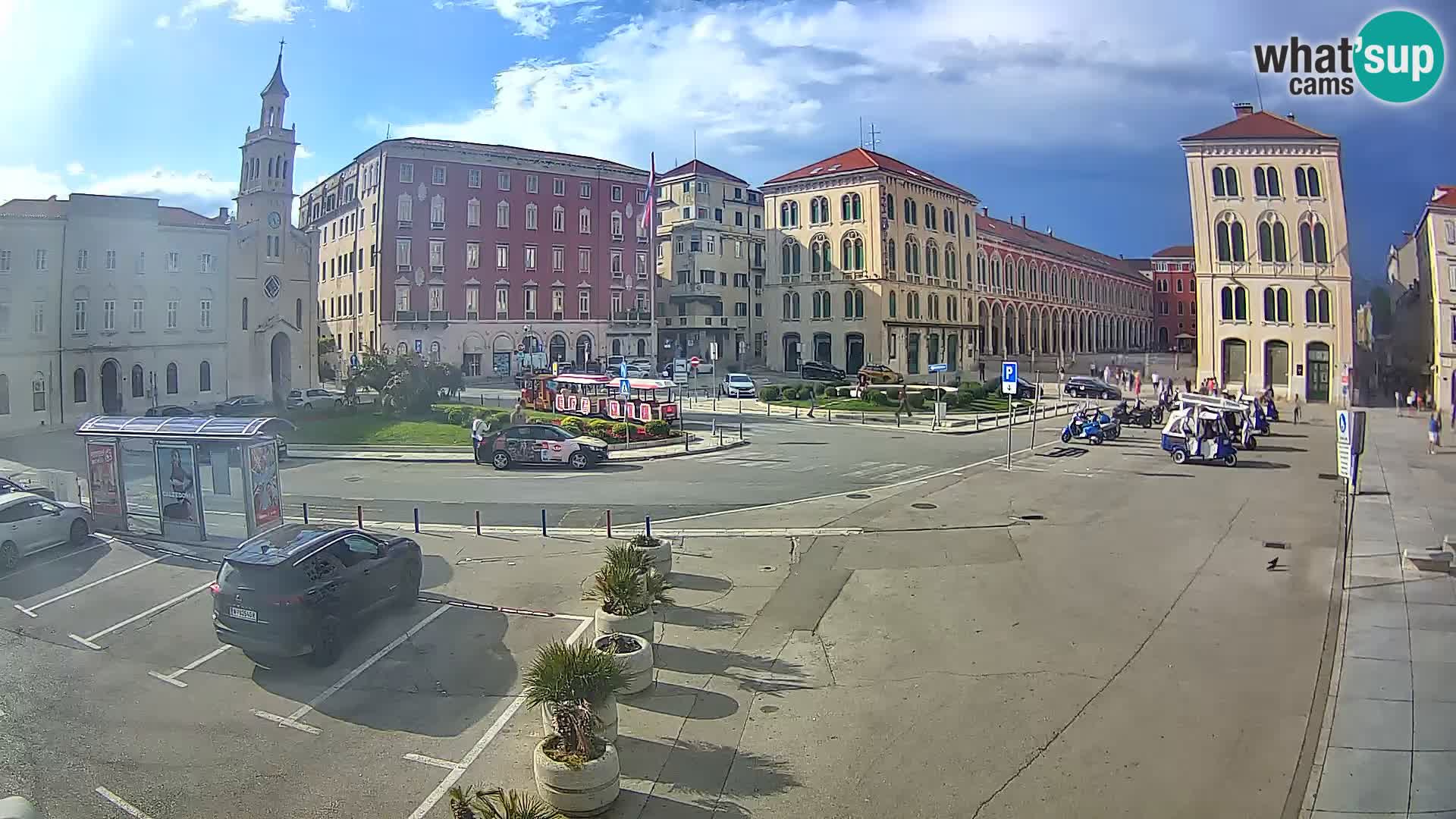 Webcam Split Riva – Prokurative | Trg Republike
