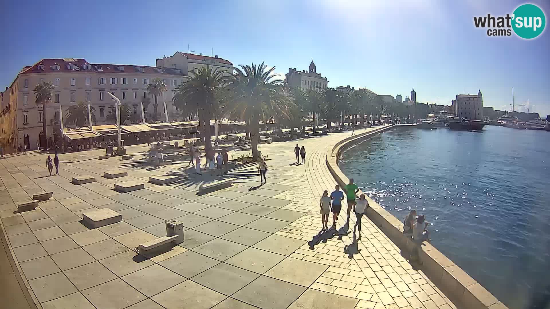 Webcam Split Riva – Prokurative | Trg Republike