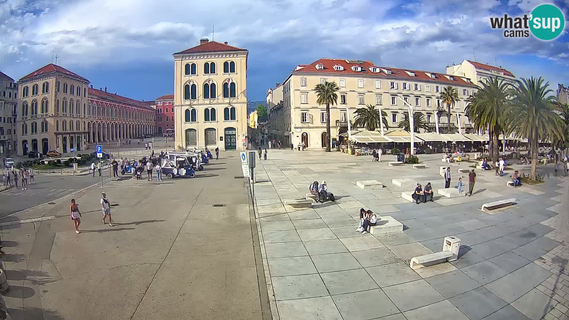 Webcam Split Riva – Prokurative | Trg Republike