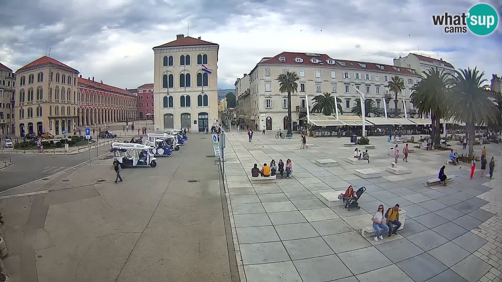 Webcam Split Riva – Prokurative | Trg Republike