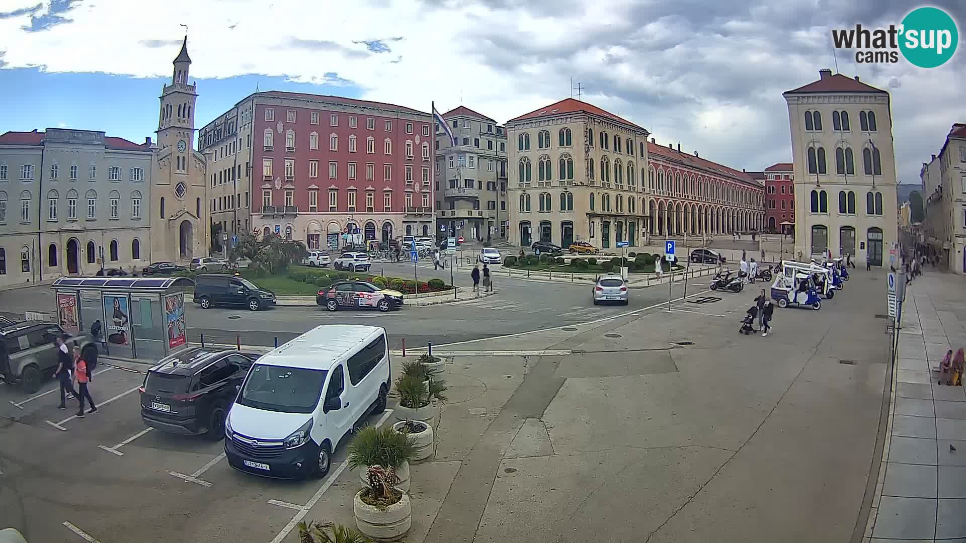 Webcam Split Riva – Prokurative | Trg Republike