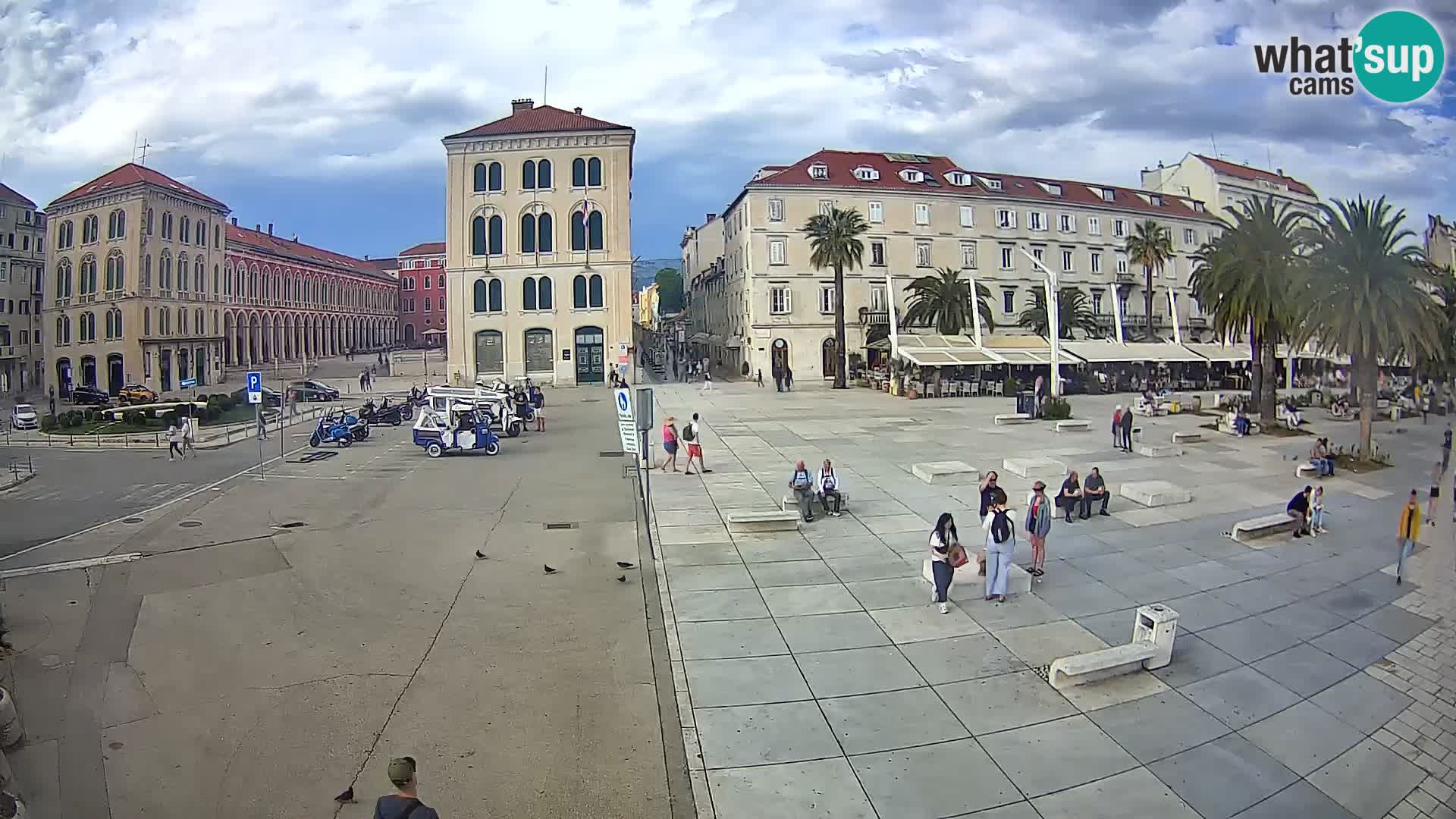 Webcam Spalato Riva – Prokurative | Piazza della Republika