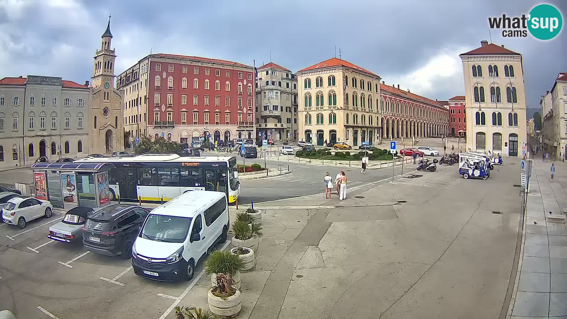 Webcam Split Riva – Prokurative | Plaza de la República