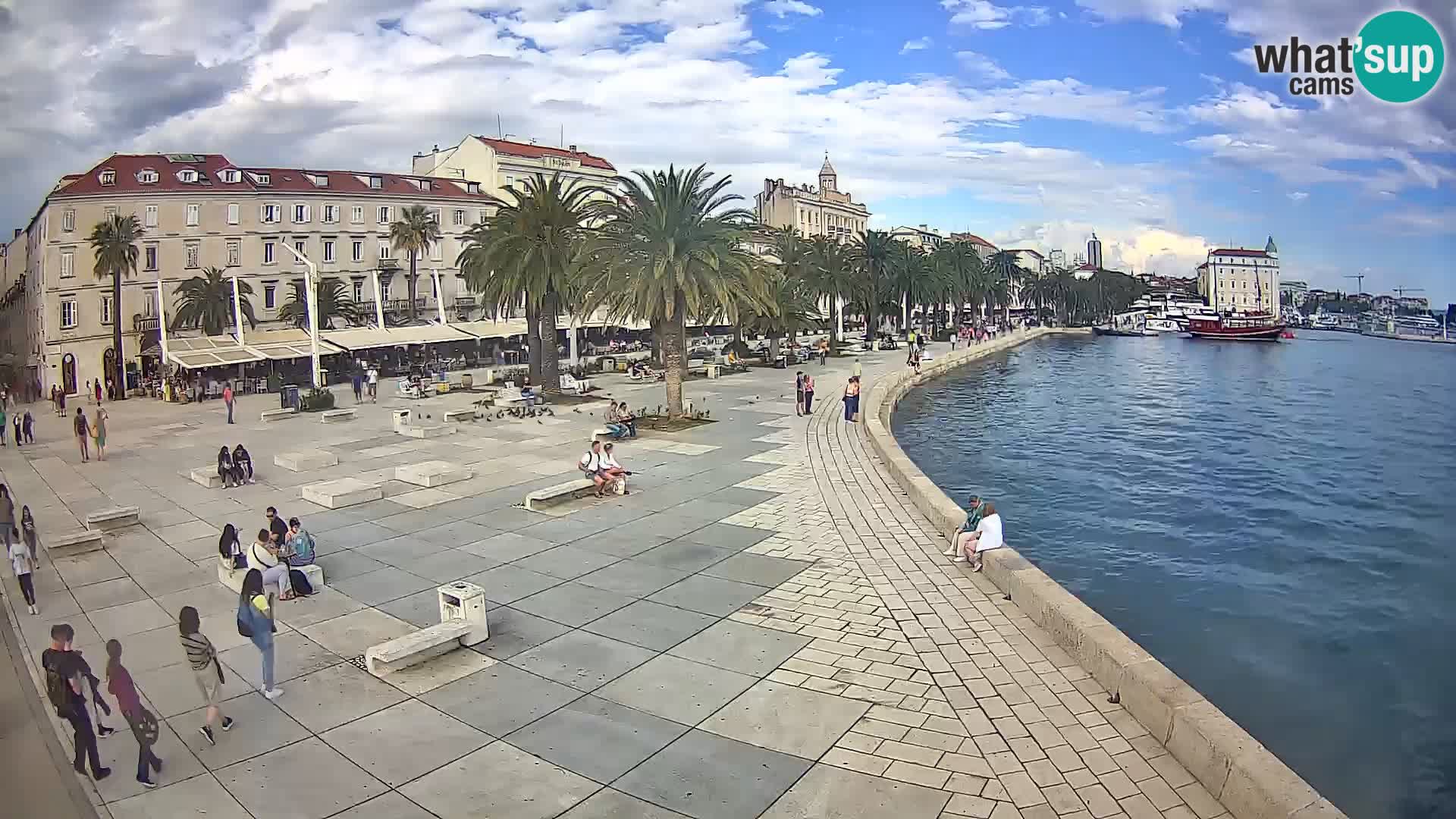 Webcam Split Riva – Prokurative | Trg Republike