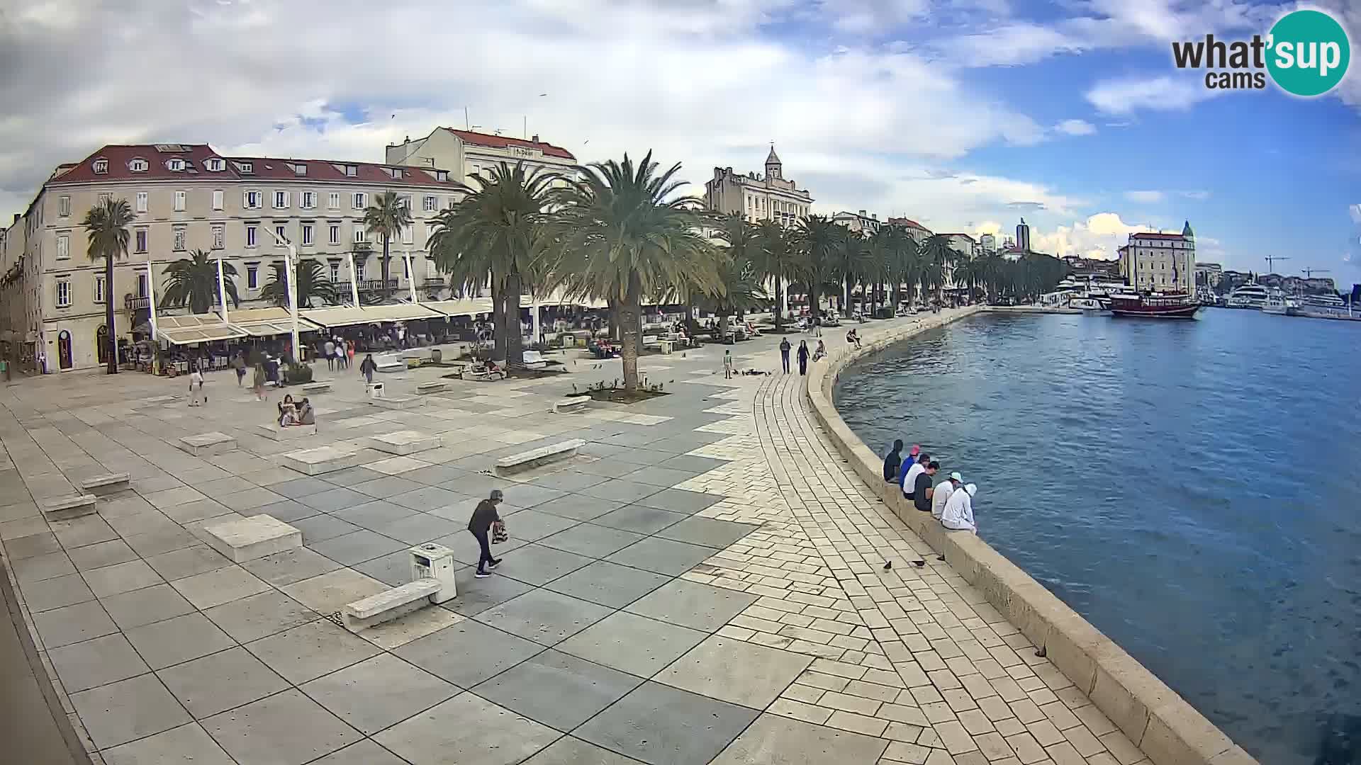 Webcam Split Riva – Prokurative | Plaza de la República