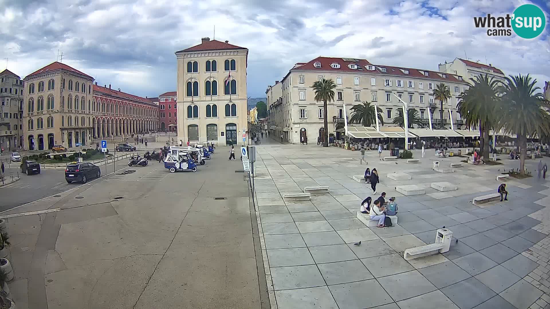 Webcam Split Riva – Prokurative | Trg Republike